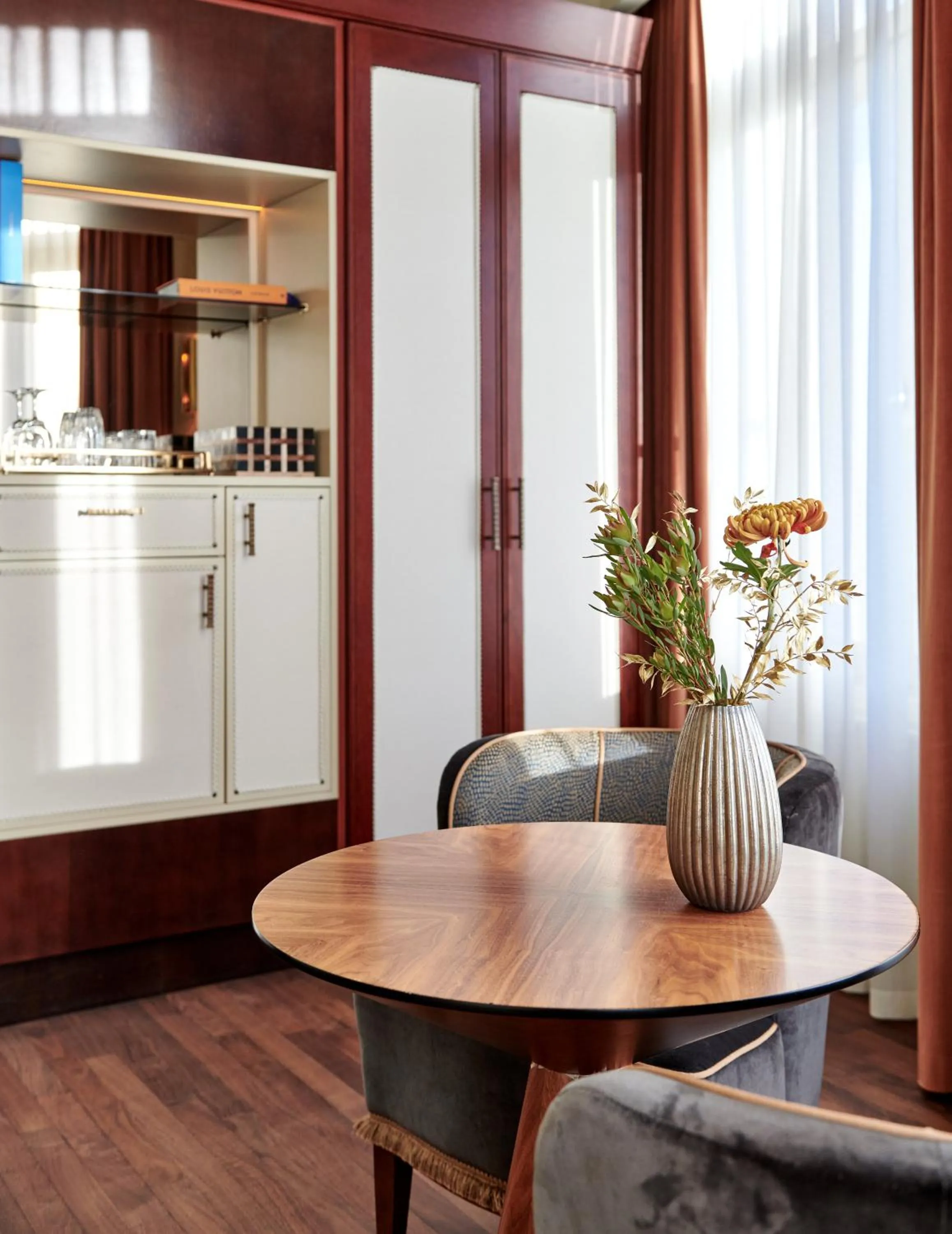 Seating area in De L’Europe Amsterdam – The Leading Hotels of the World