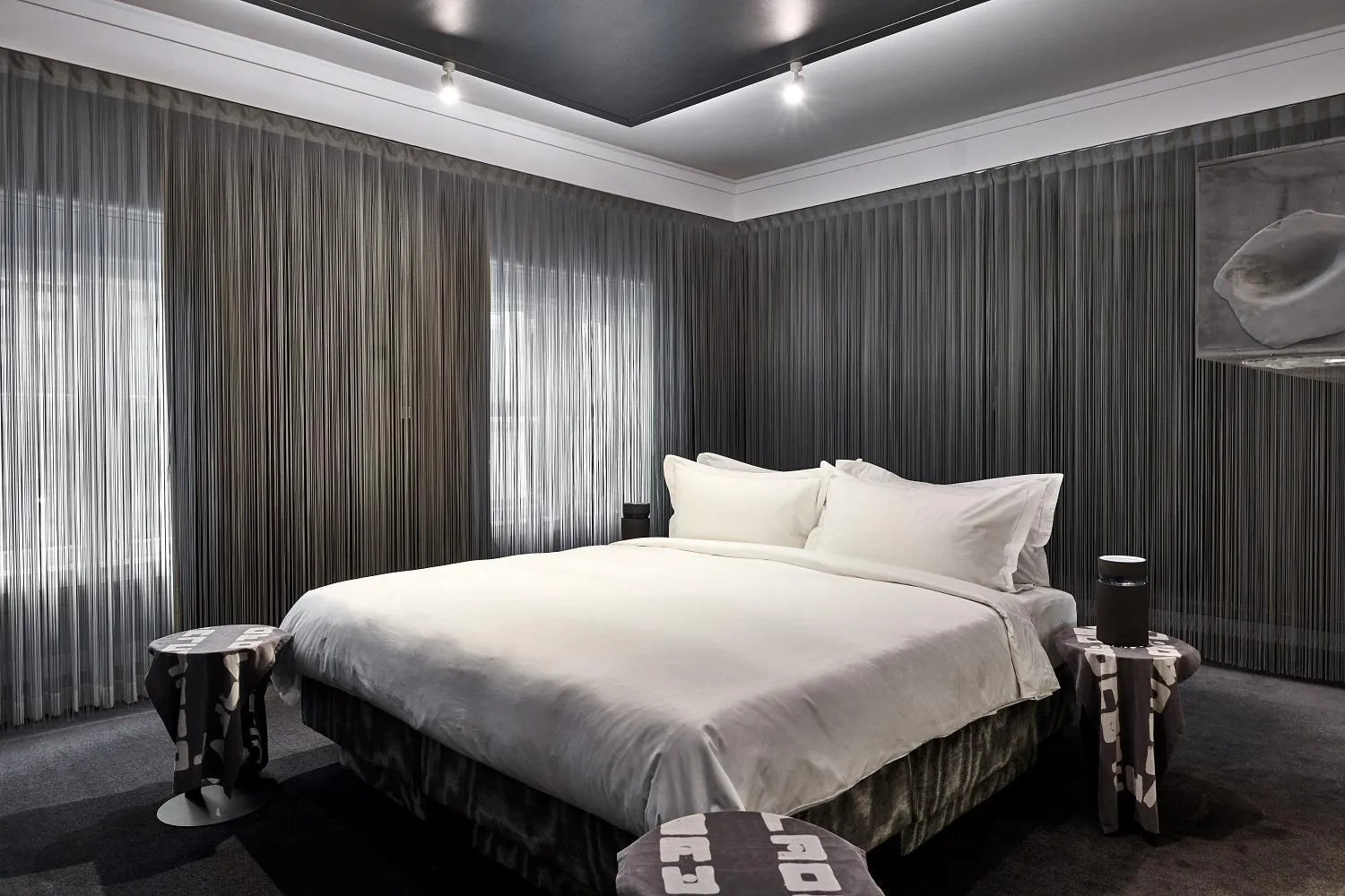 Bed in De L’Europe Amsterdam – The Leading Hotels of the World