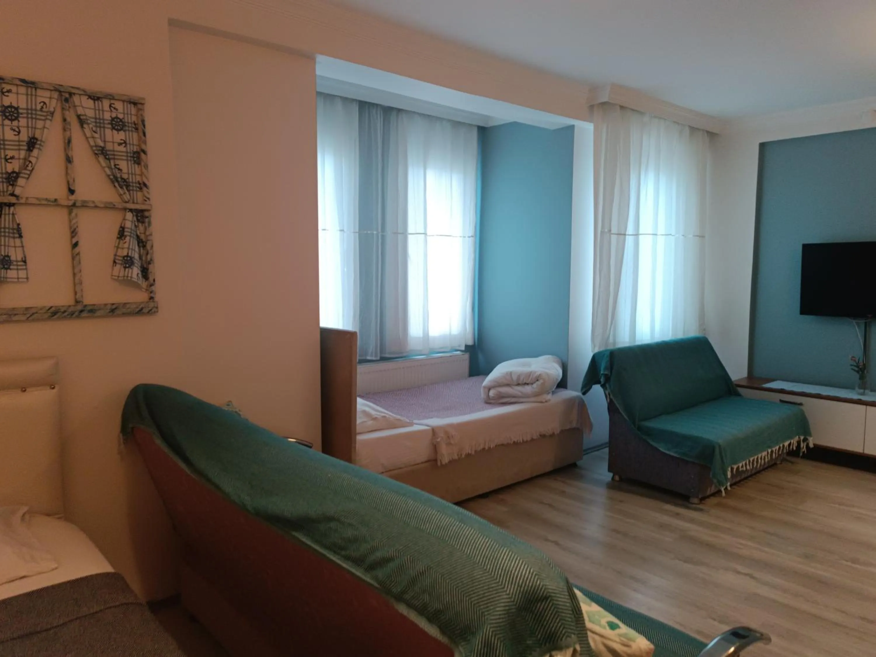 Seating area in The City Residence Hotel