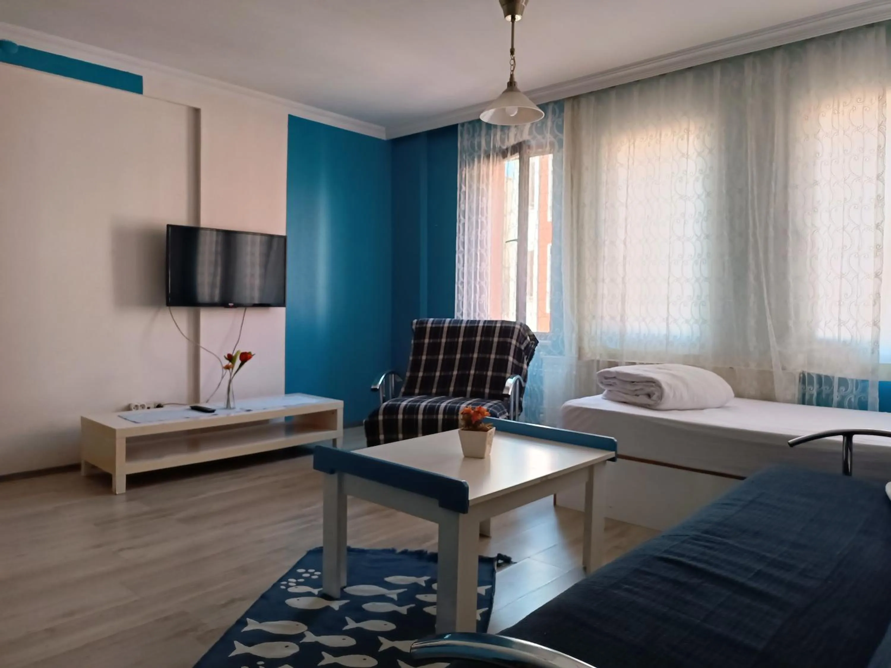 Living room, Bed in The City Residence Hotel