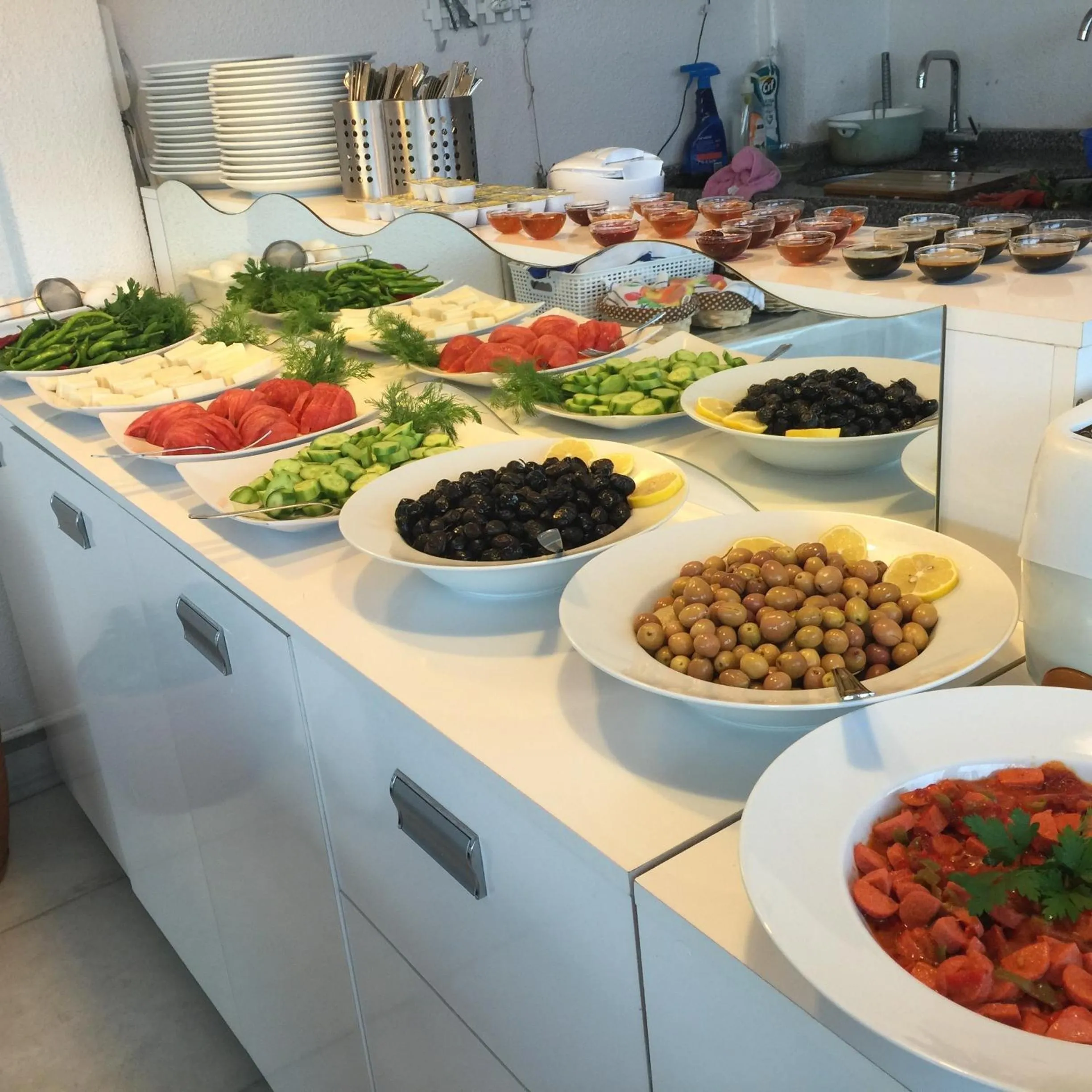 Buffet breakfast in The City Residence Hotel