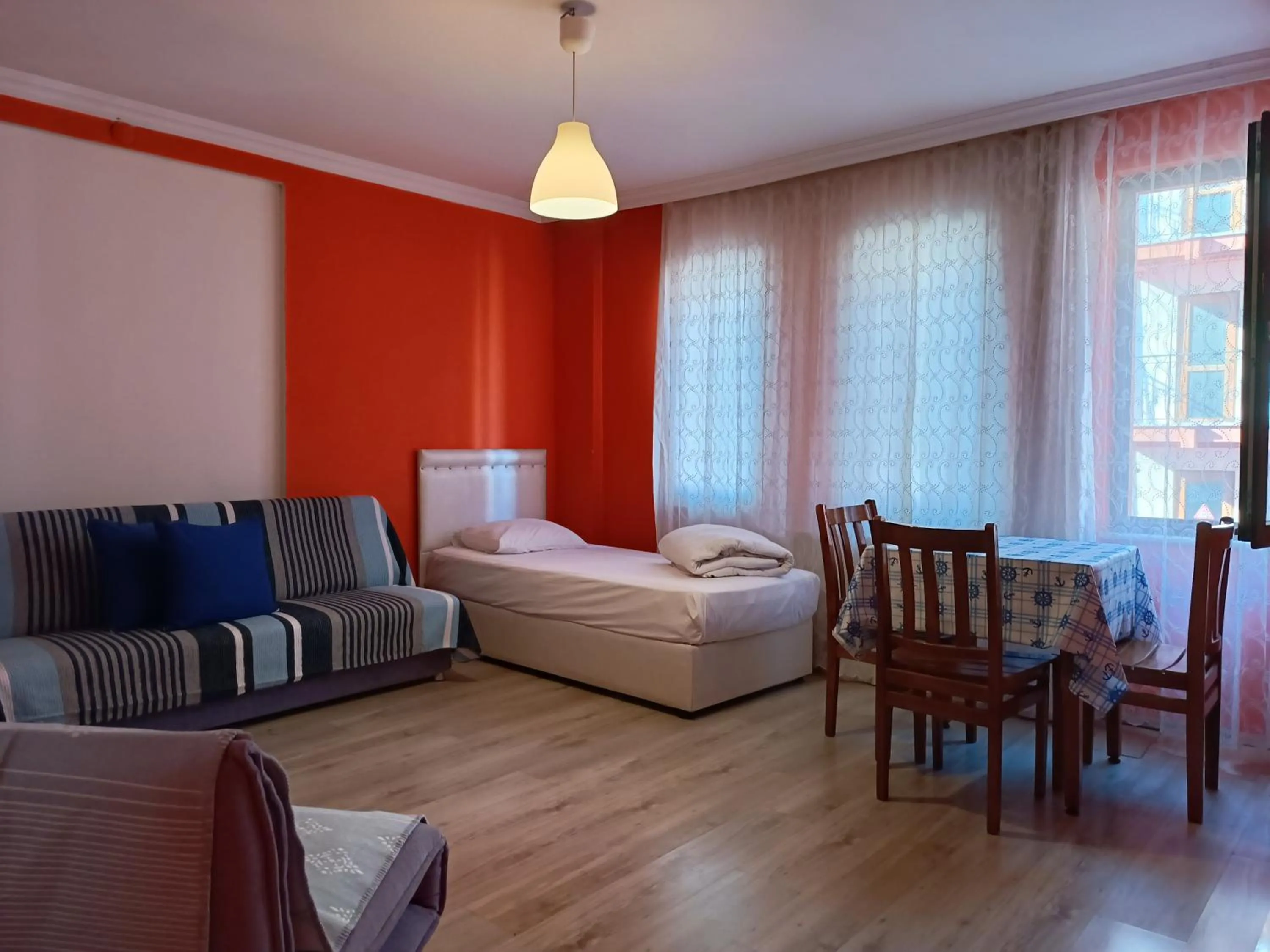 Living room, Bed in The City Residence Hotel