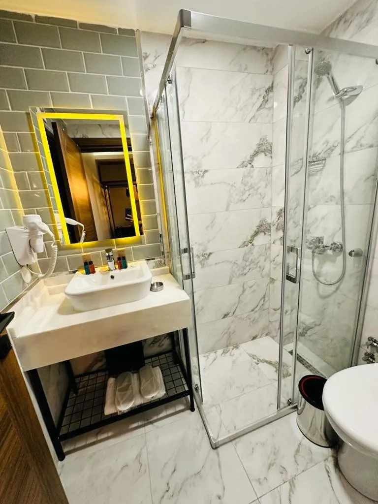 Bathroom in Nice Royal Cıty