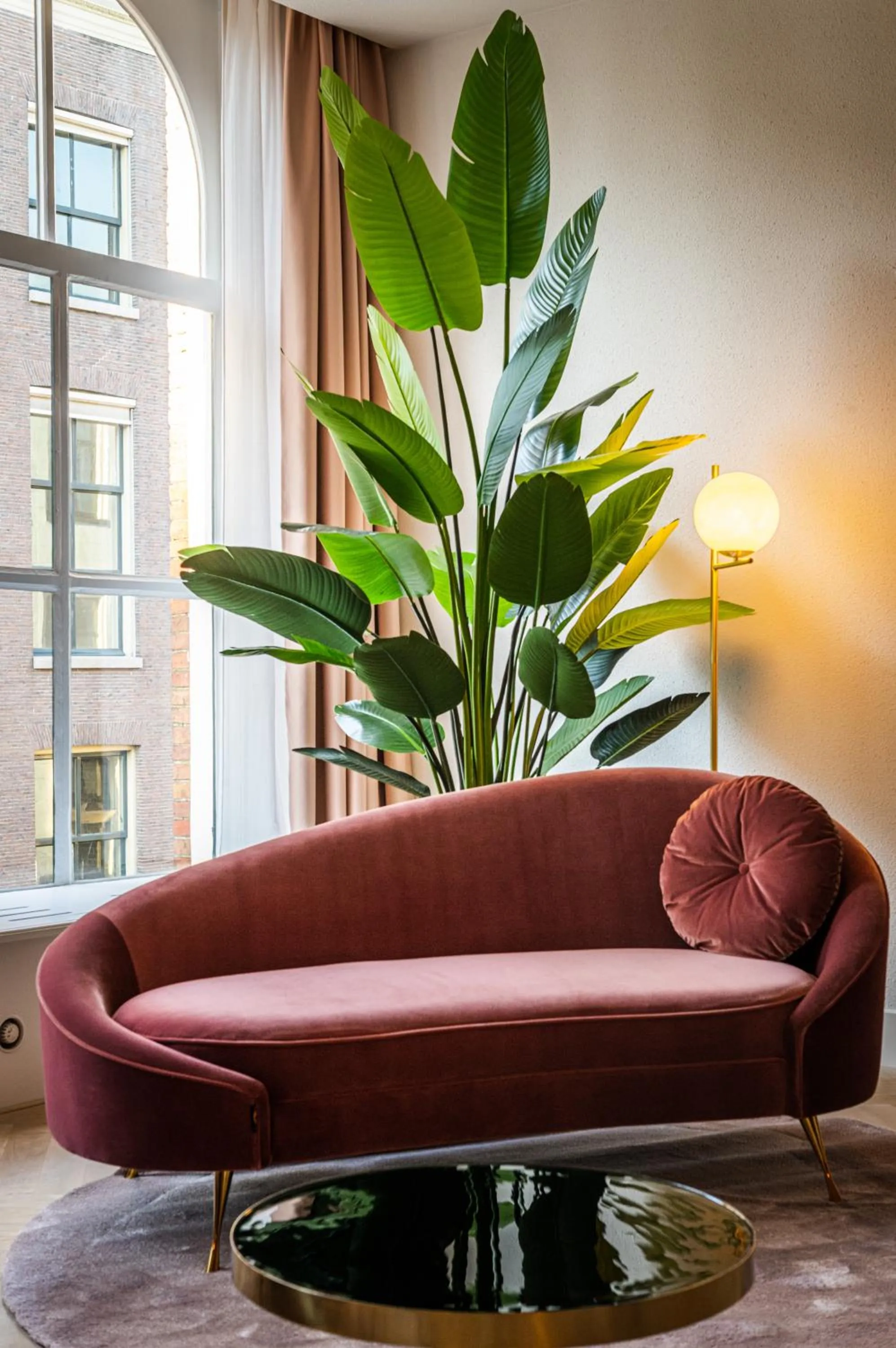 Seating area in Hotel Halbert