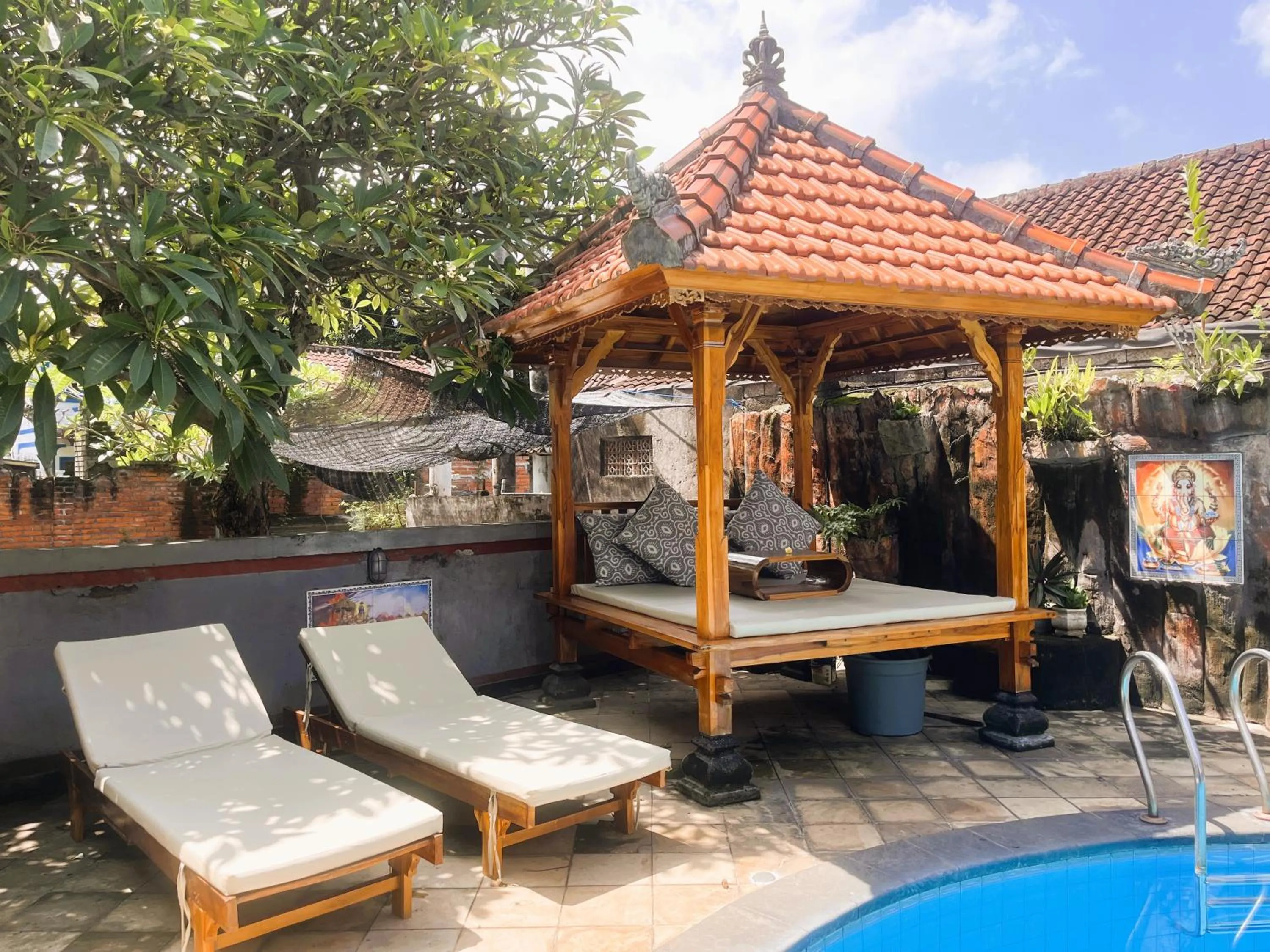 Garden in Kubu Elsa Bali