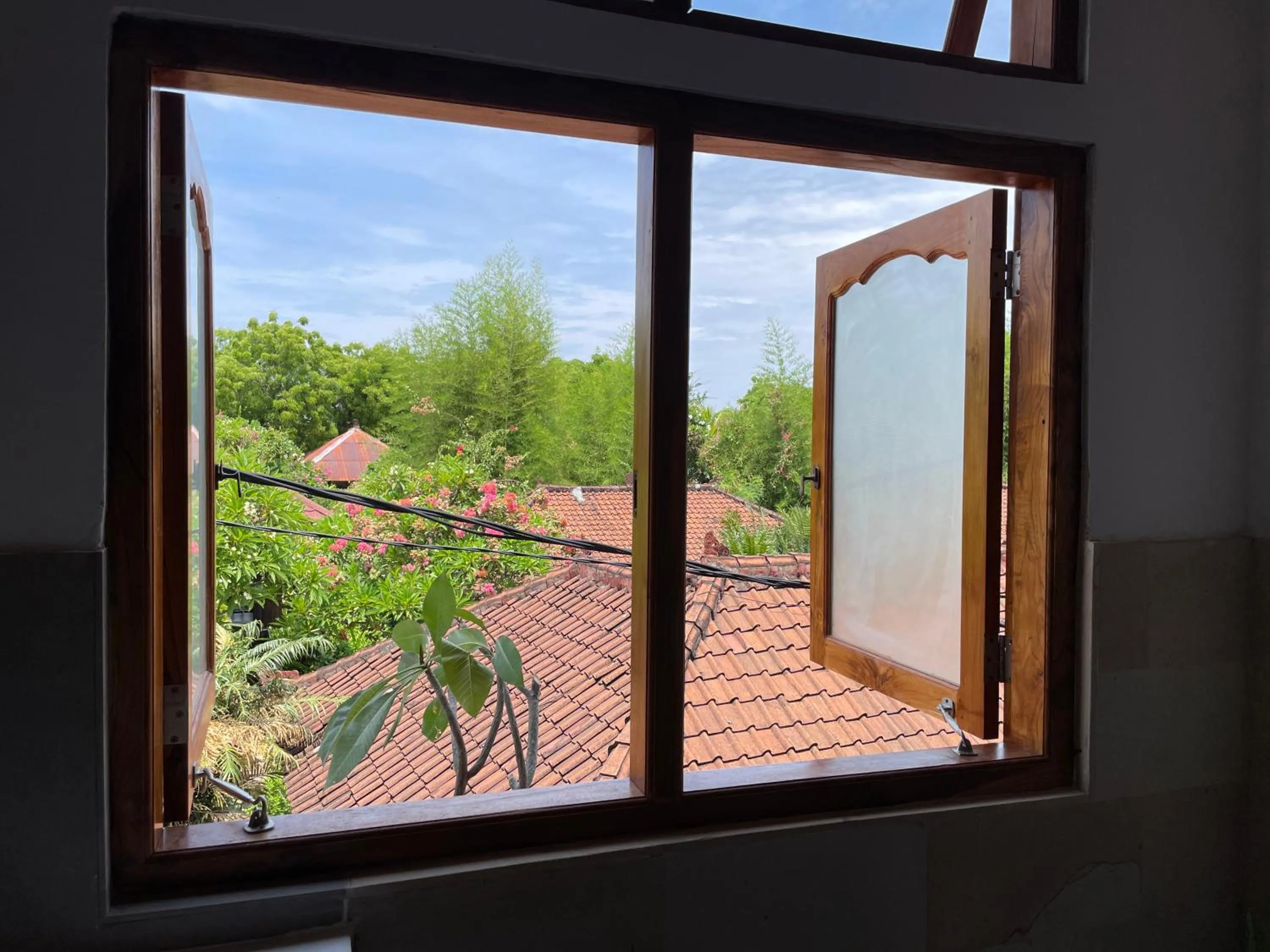 View (from property/room) in Kubu Elsa Bali