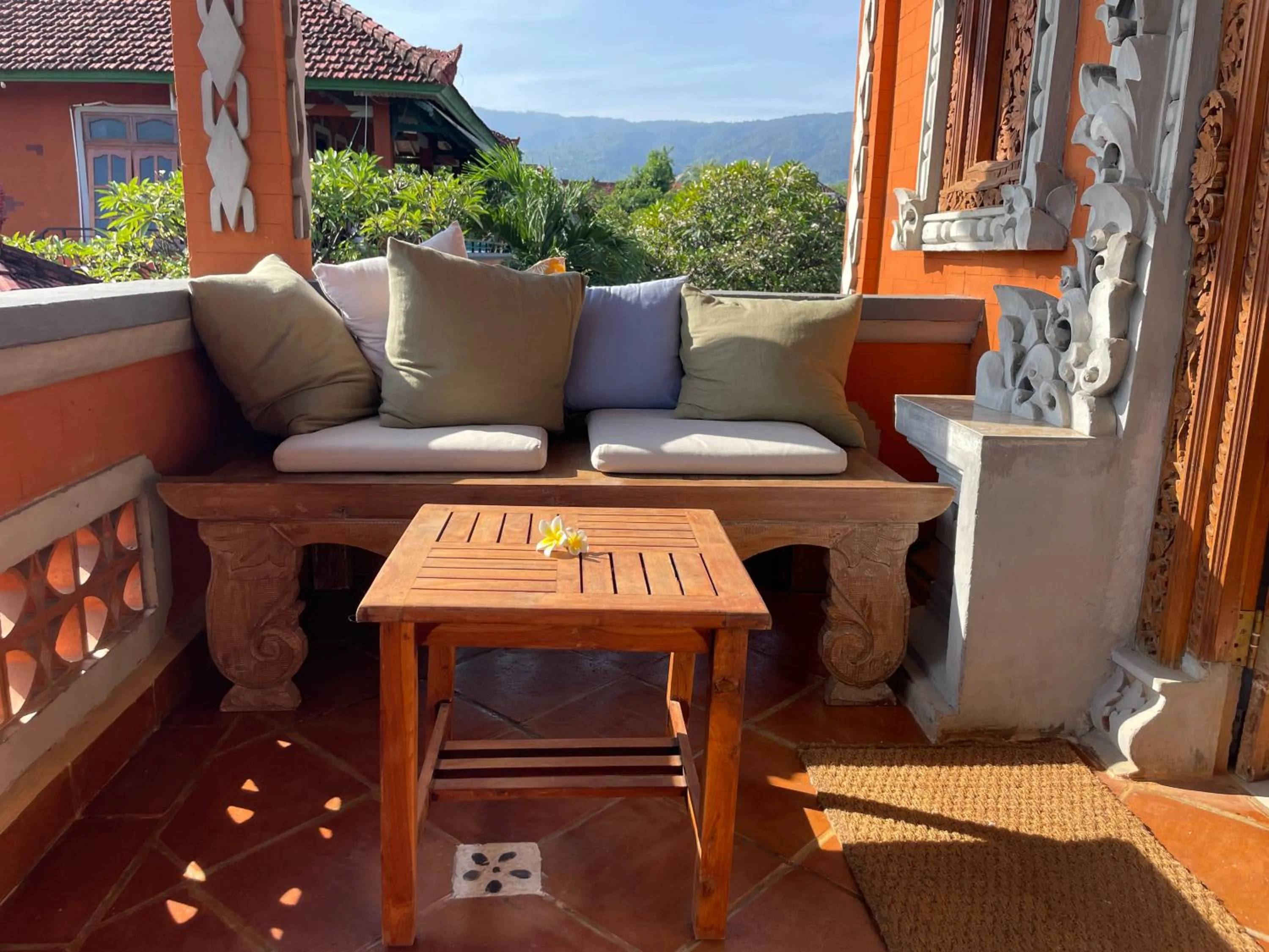 Patio in Kubu Elsa Bali