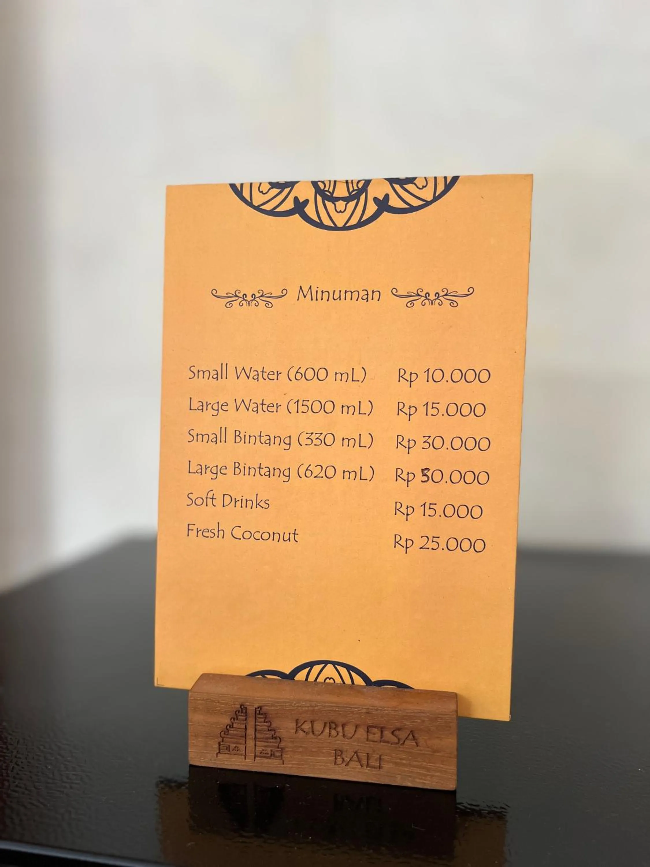 Restaurant/places to eat in Kubu Elsa Bali