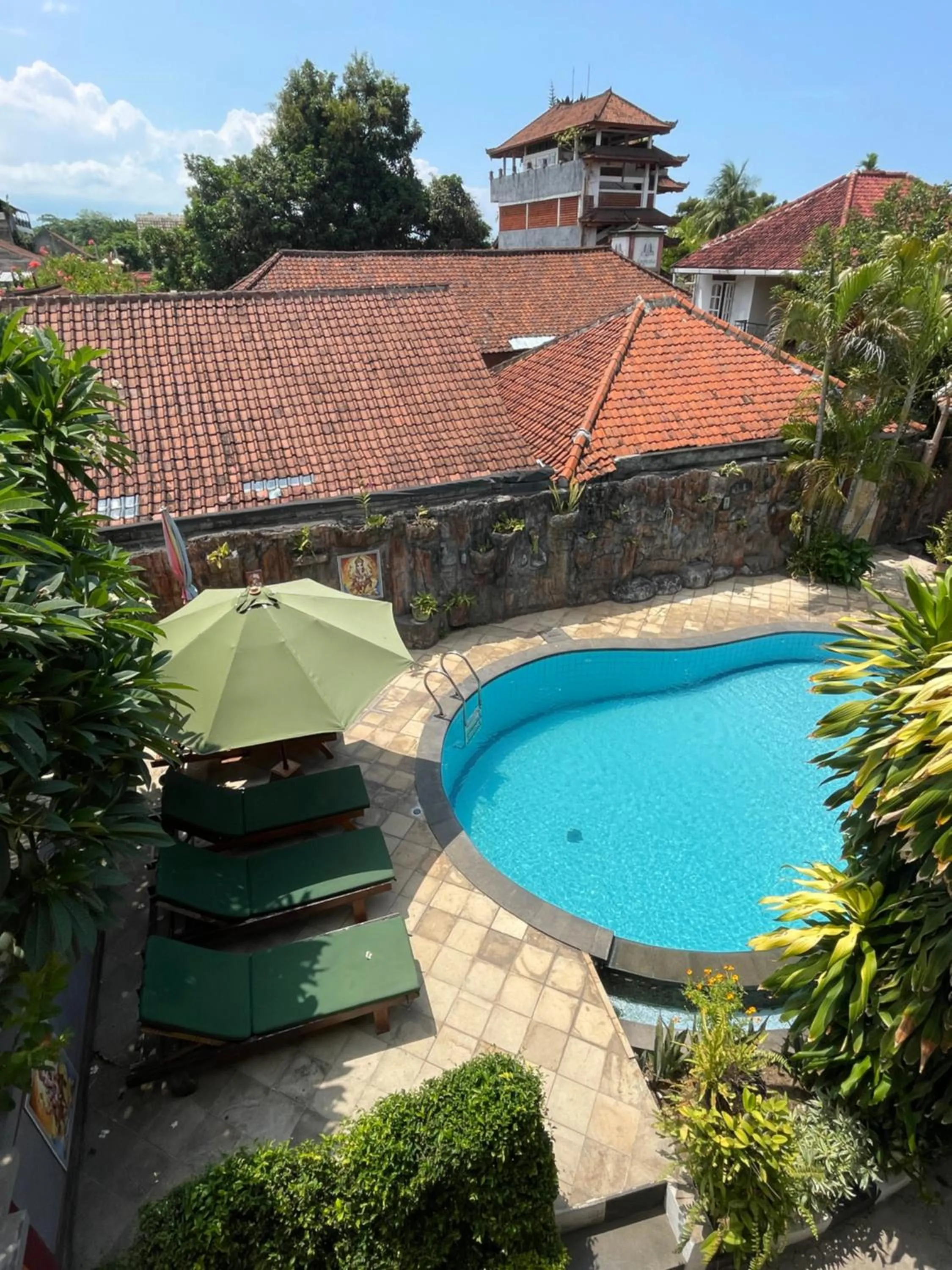 Garden in Kubu Elsa Bali