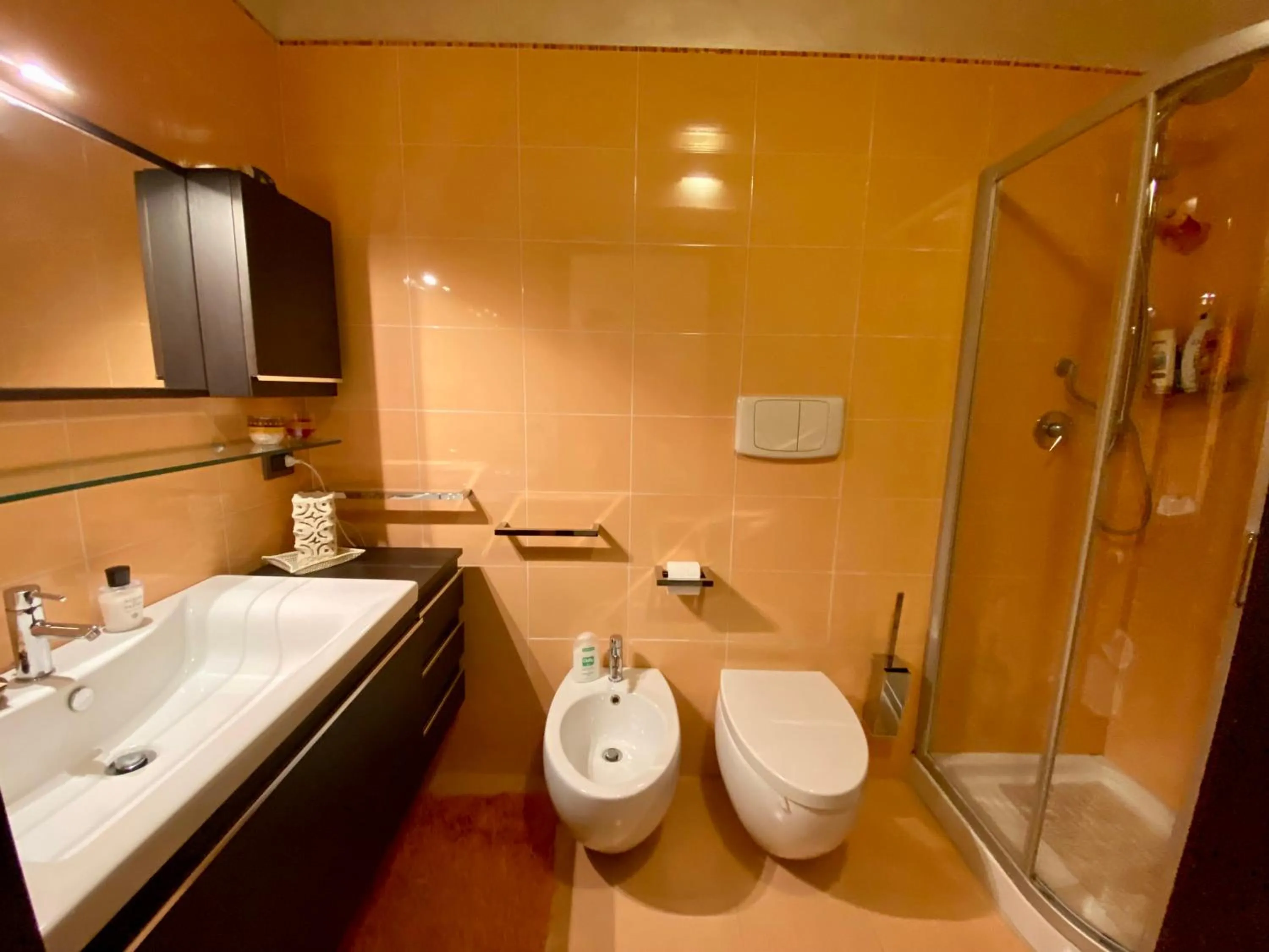 Bathroom in Pummarella b&b