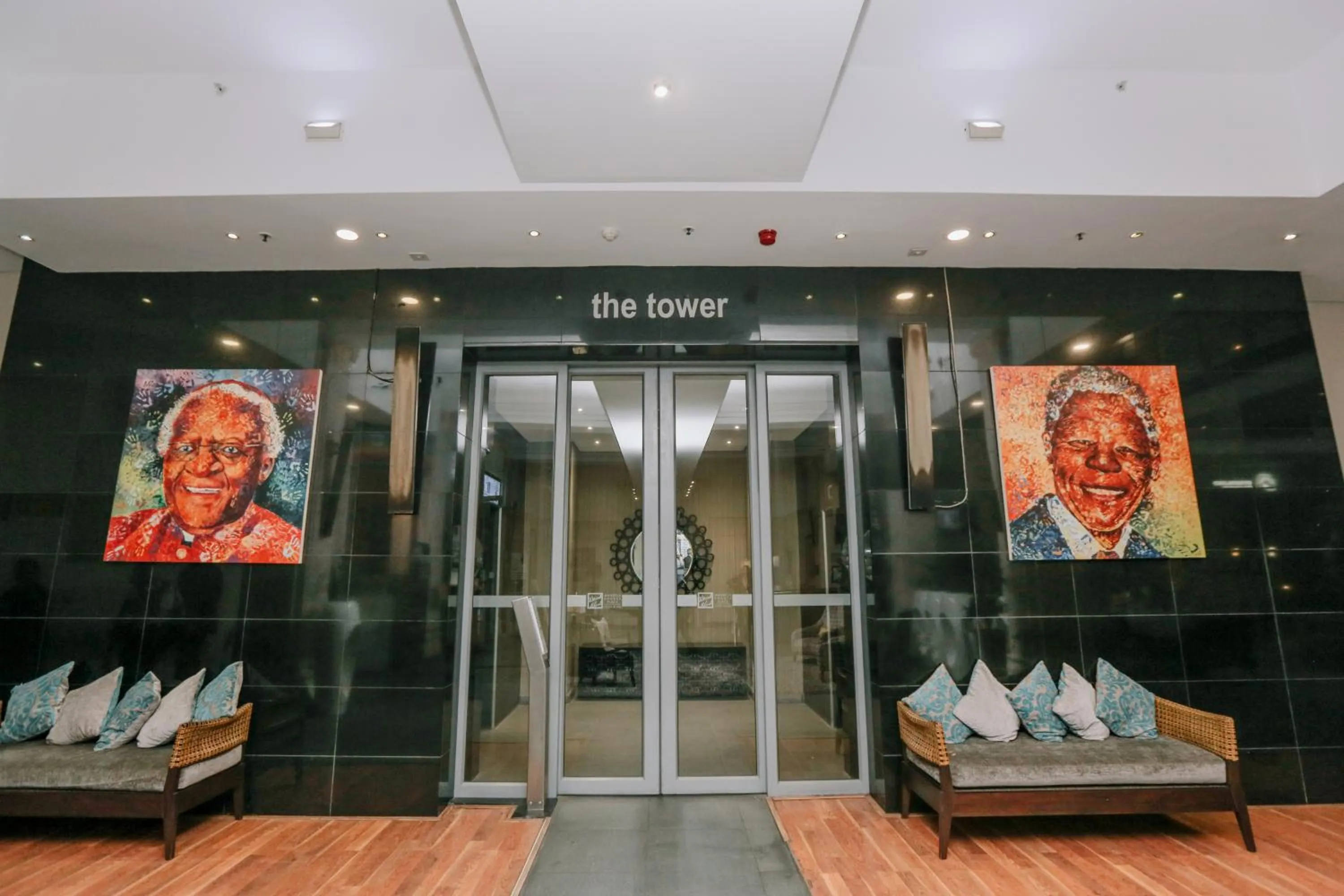 Lobby or reception in Mandela Rhodes Place