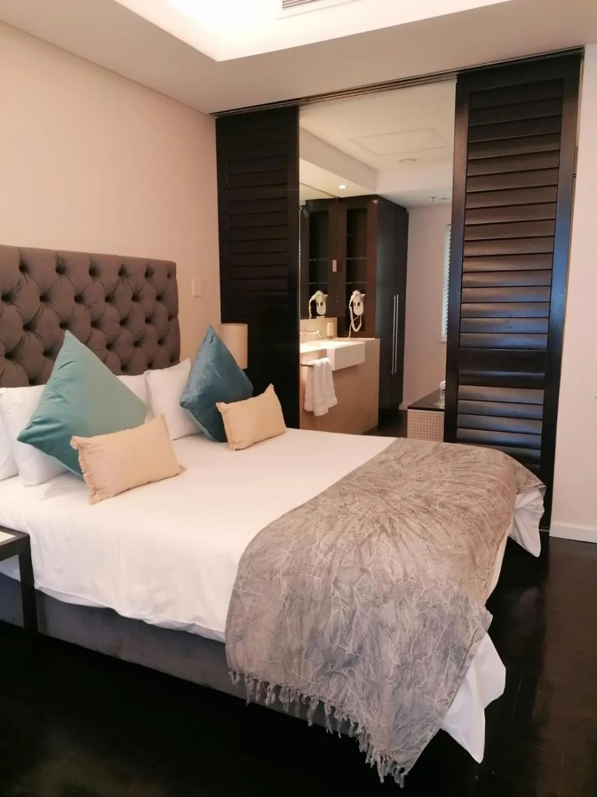 Bedroom, Bed in Mandela Rhodes Place