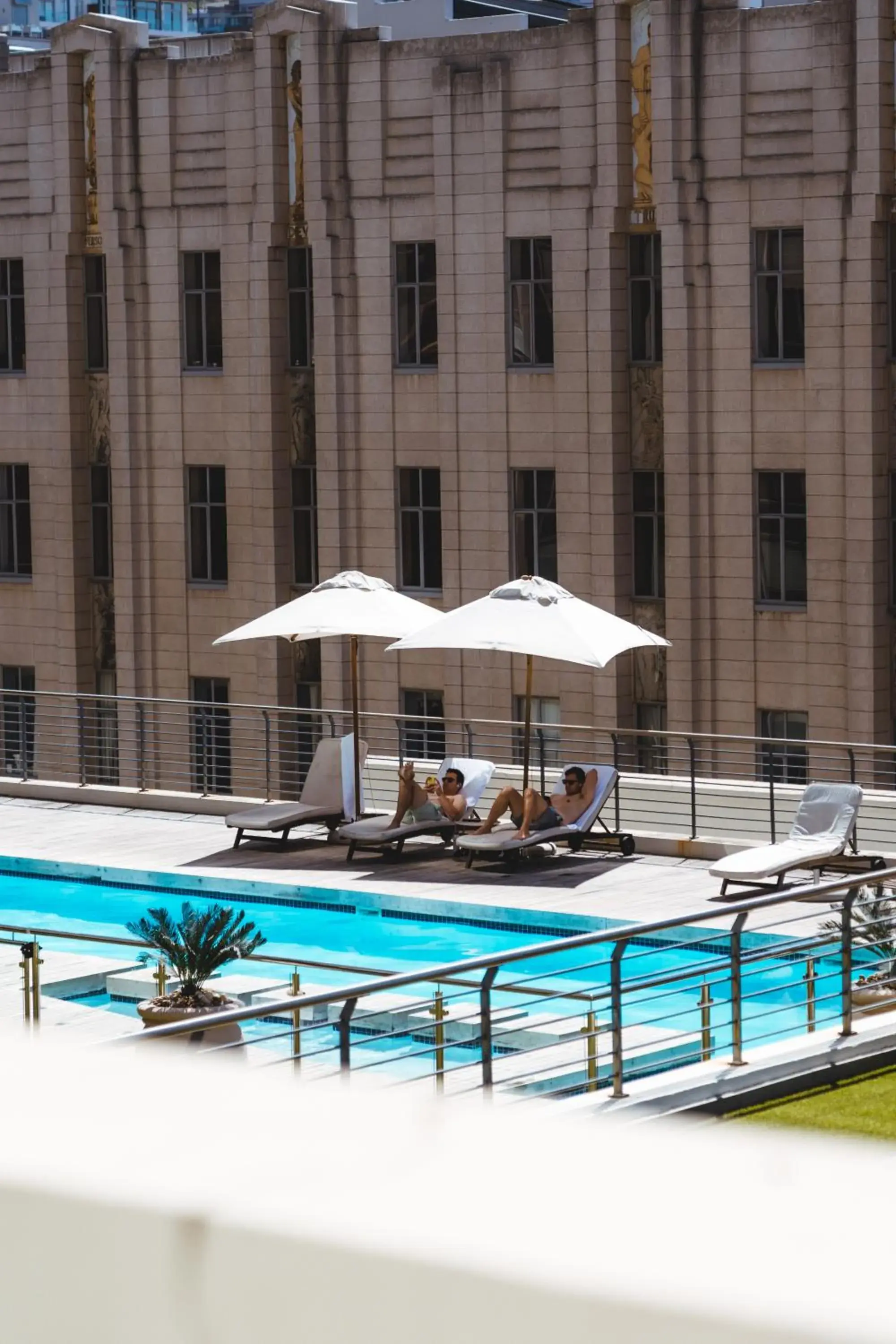 Swimming pool in Mandela Rhodes Place Swimming pool in Mandela Rhodes Place