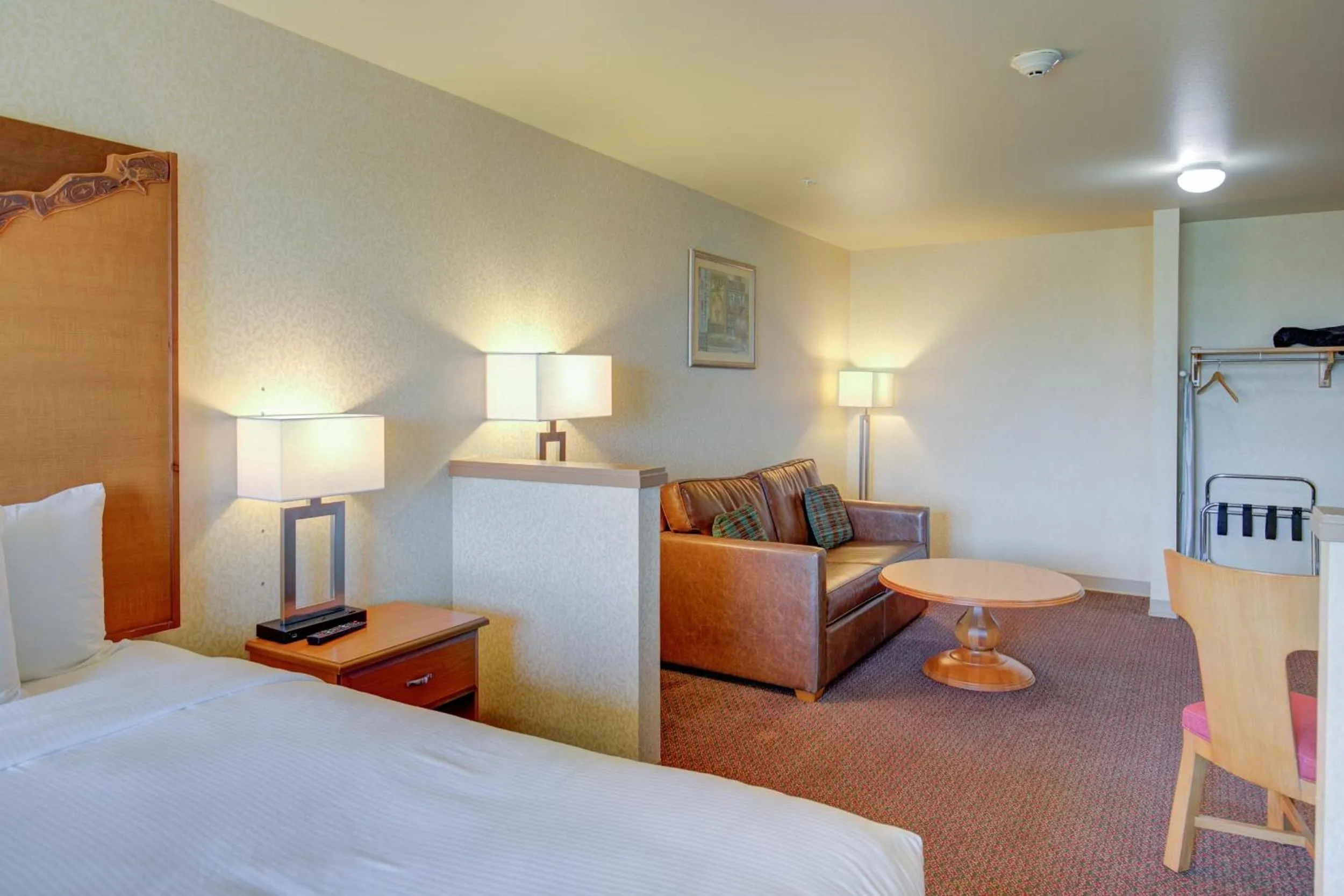 Living room, Bed in Hotel Mar Vista