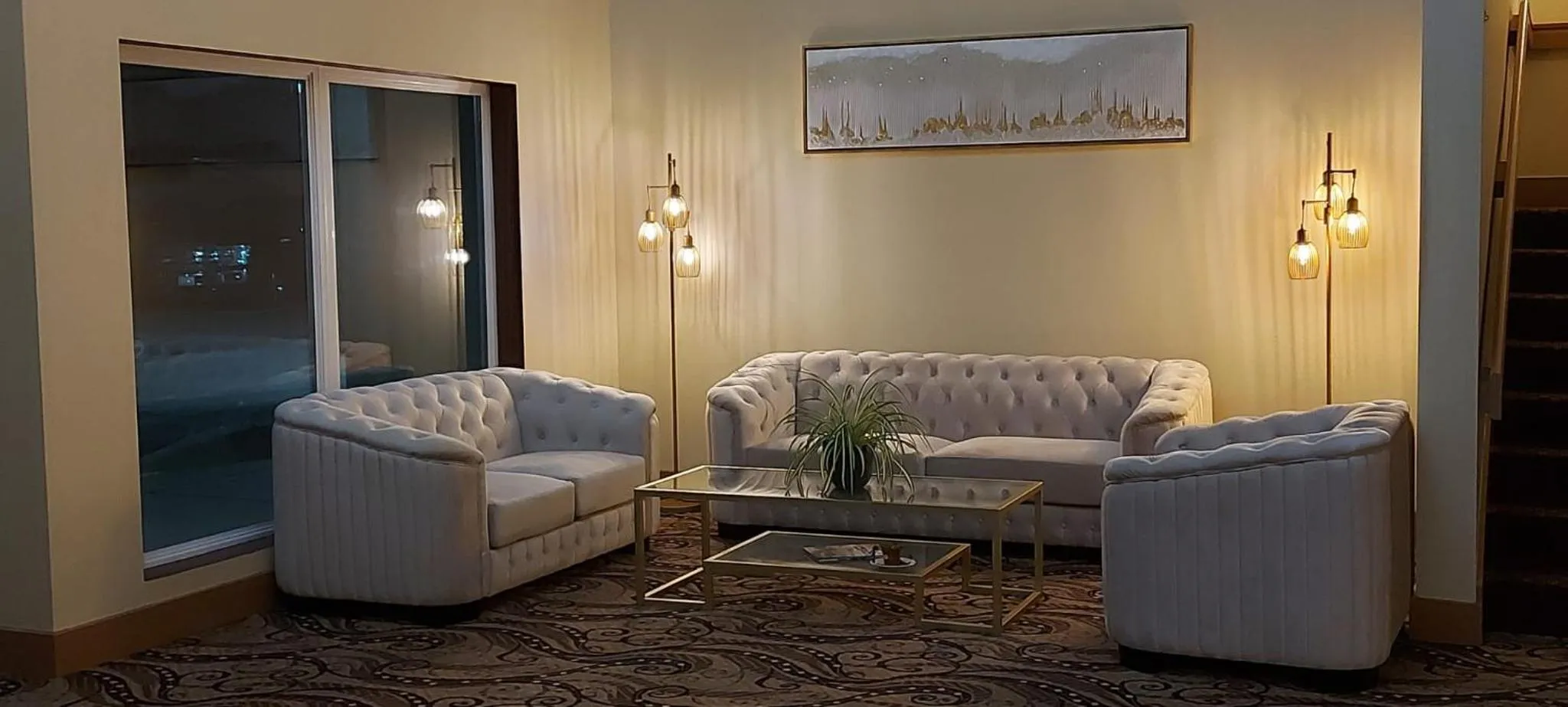 Seating area in Hotel Mar Vista