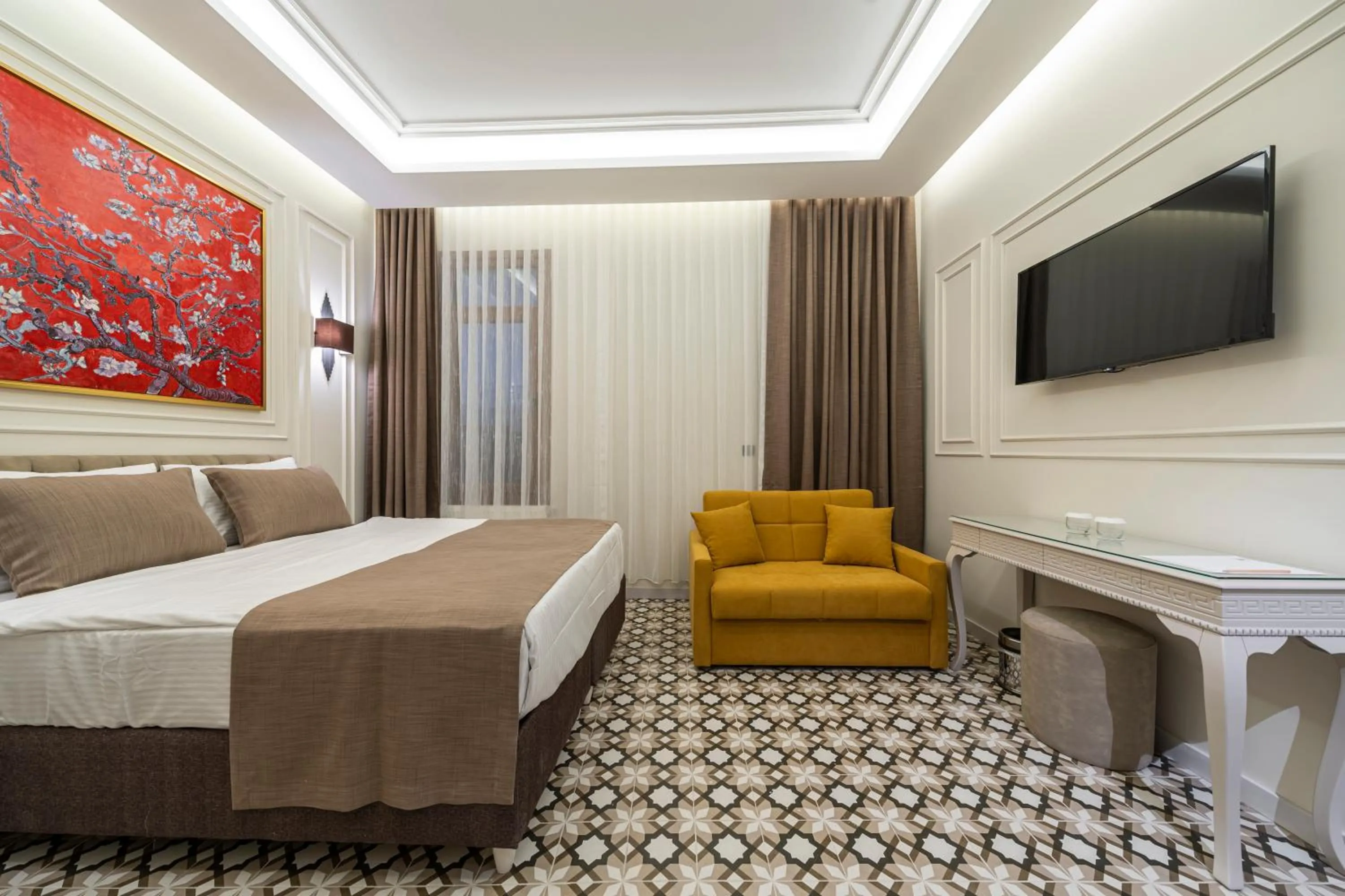 Bed in Pera Luna Premium Hotel