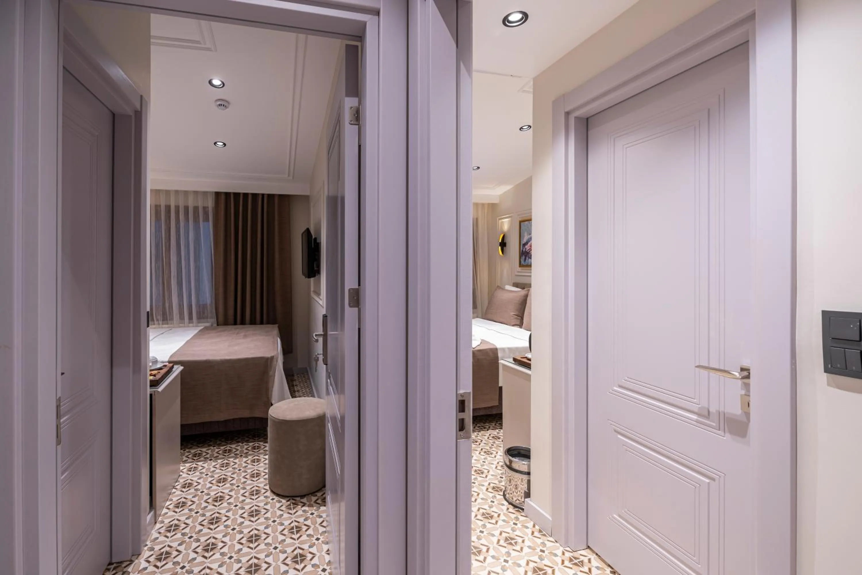 Bed in Pera Luna Premium Hotel