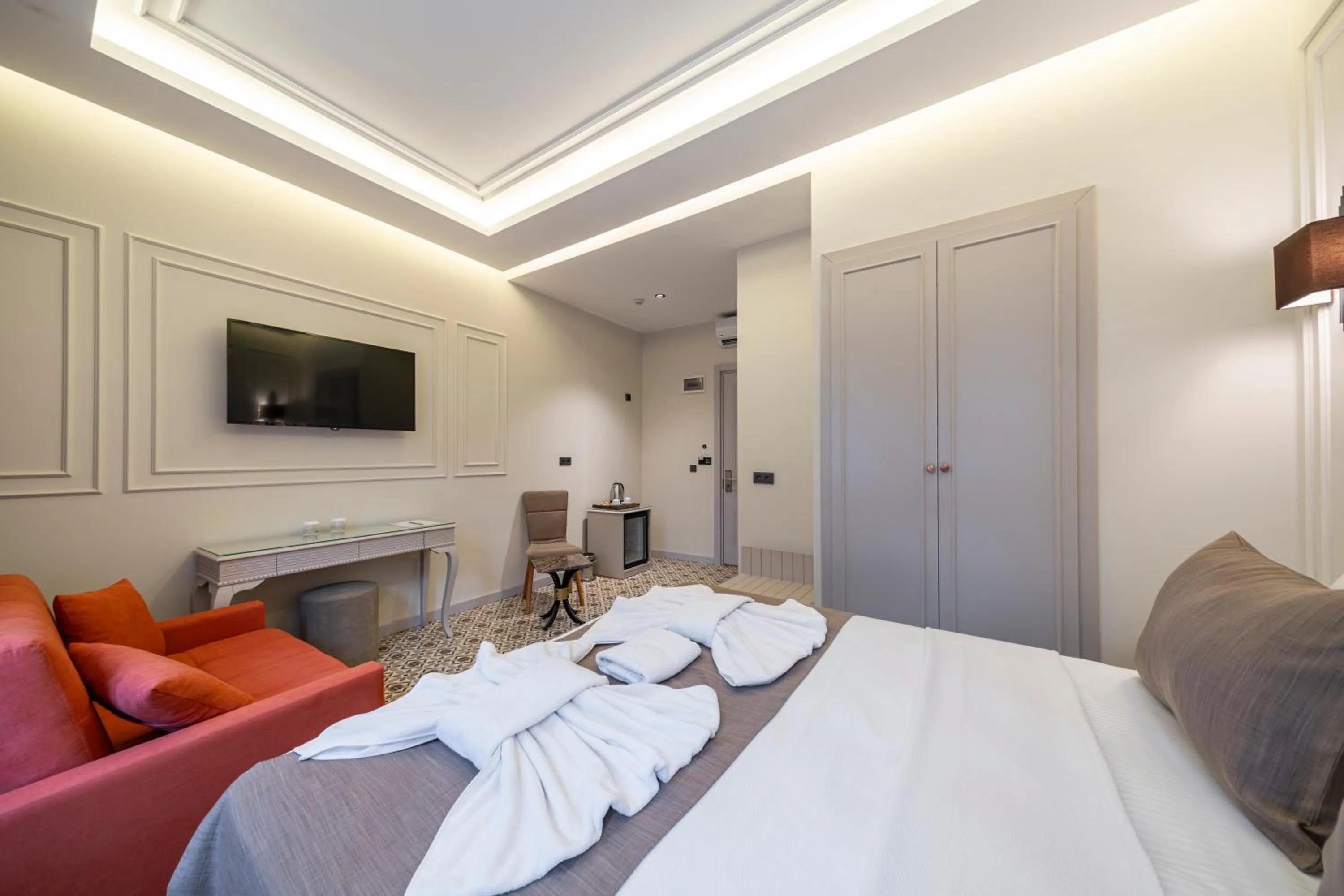 Bed in Pera Luna Premium Hotel