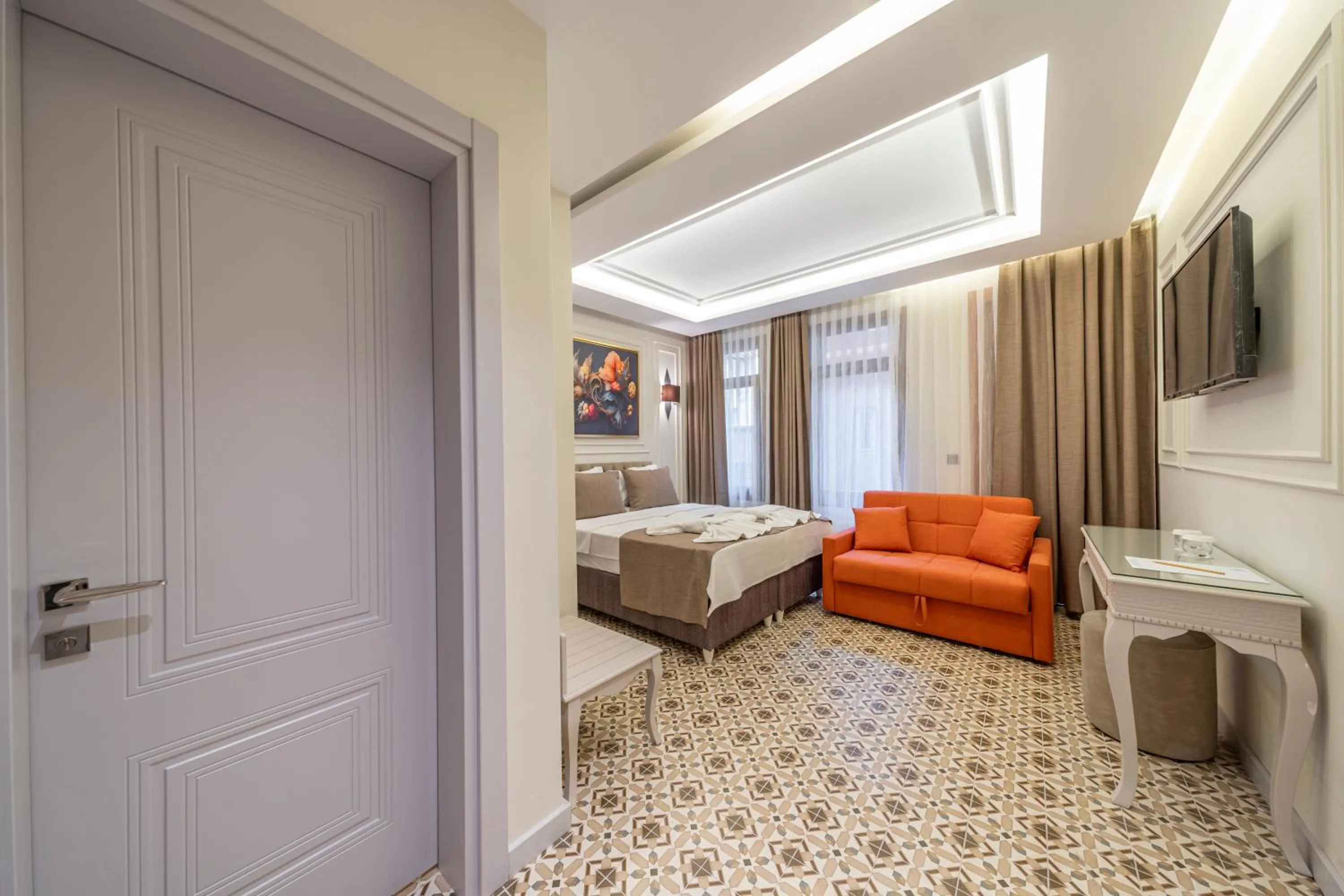 Bed in Pera Luna Premium Hotel