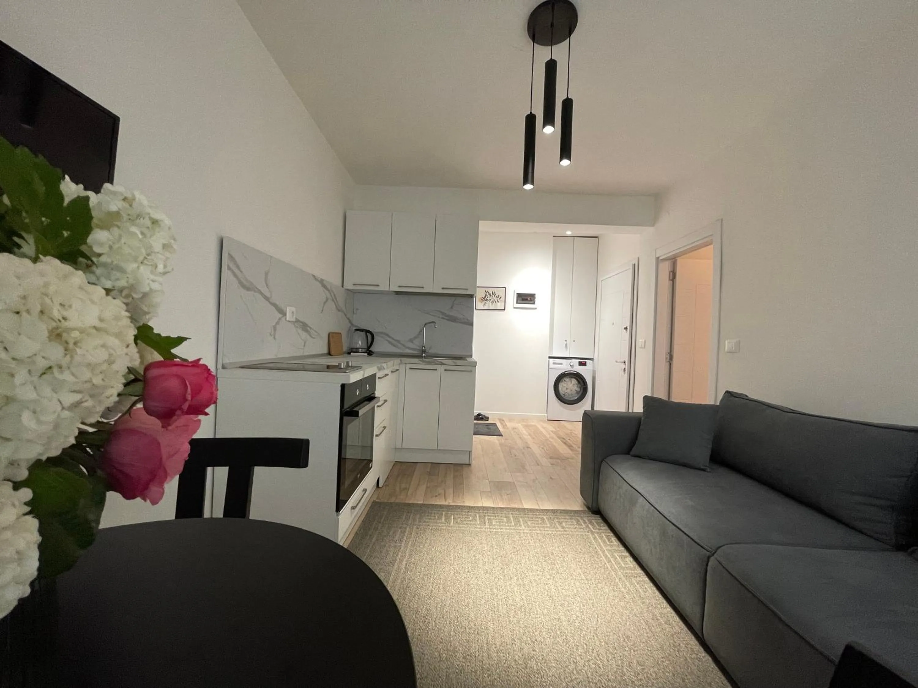 Kitchen or kitchenette in Myslym Shyri's Apartments