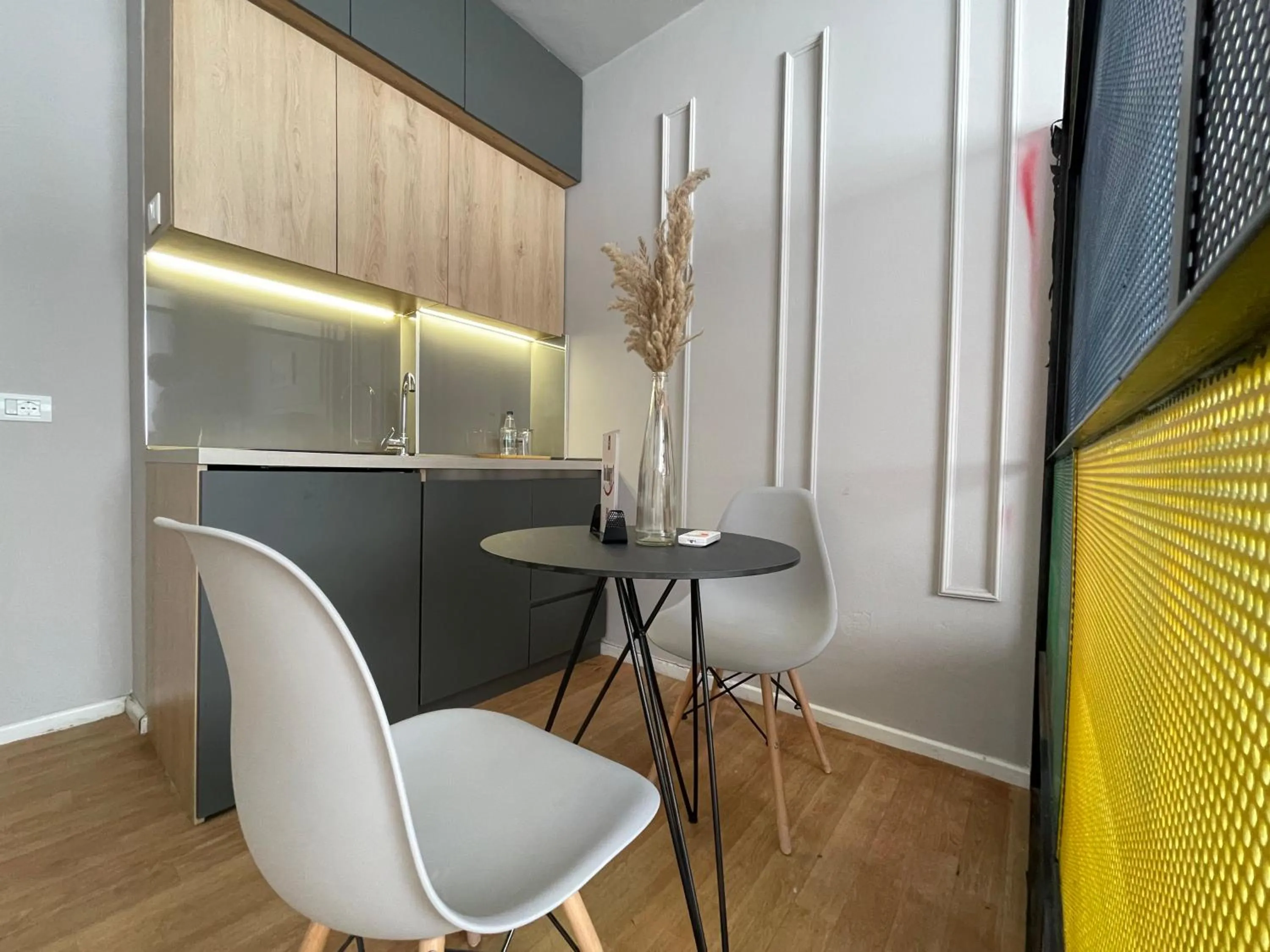 Kitchen or kitchenette in Myslym Shyri's Apartments