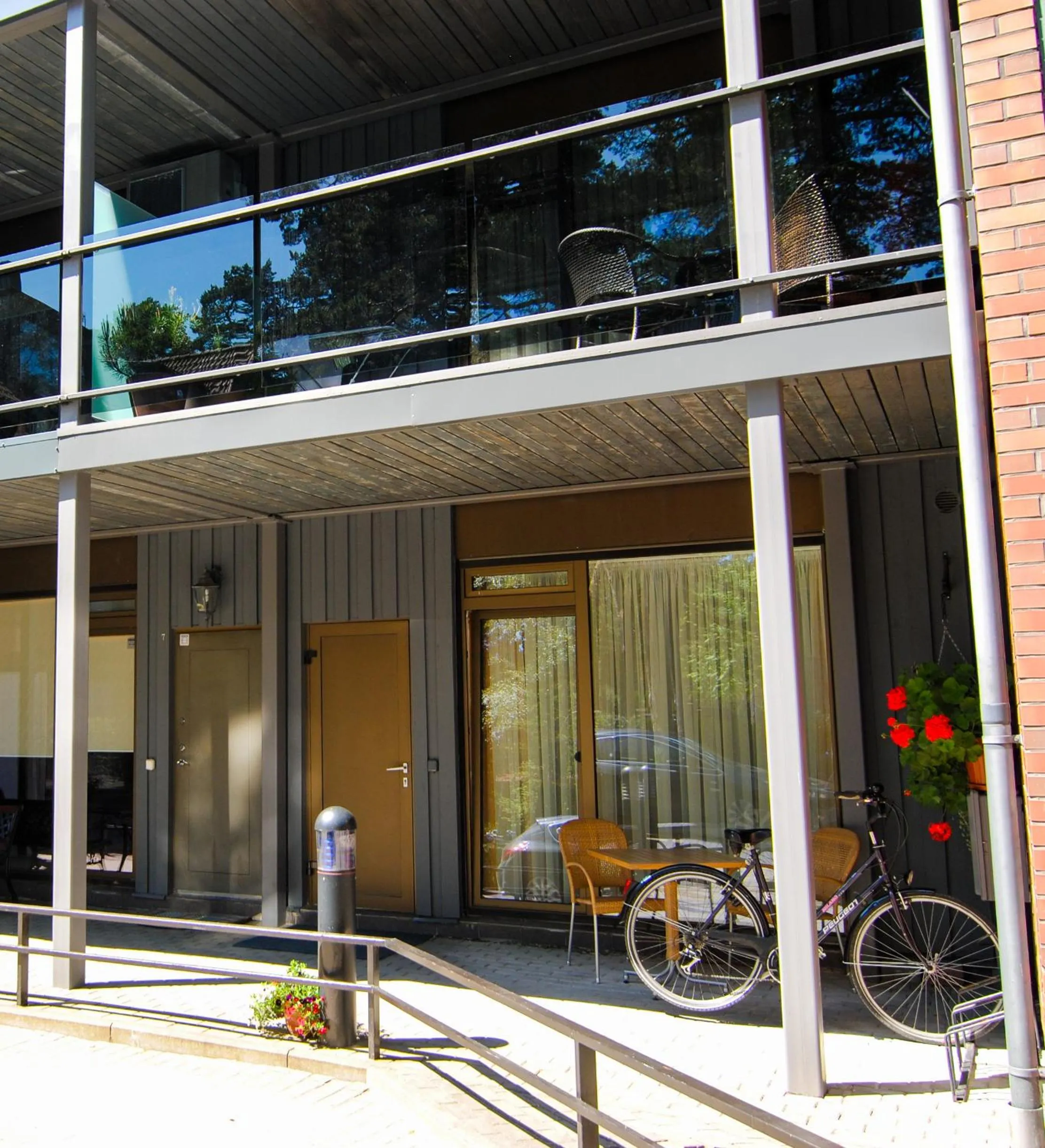 Facade/entrance in Saulės Krantas