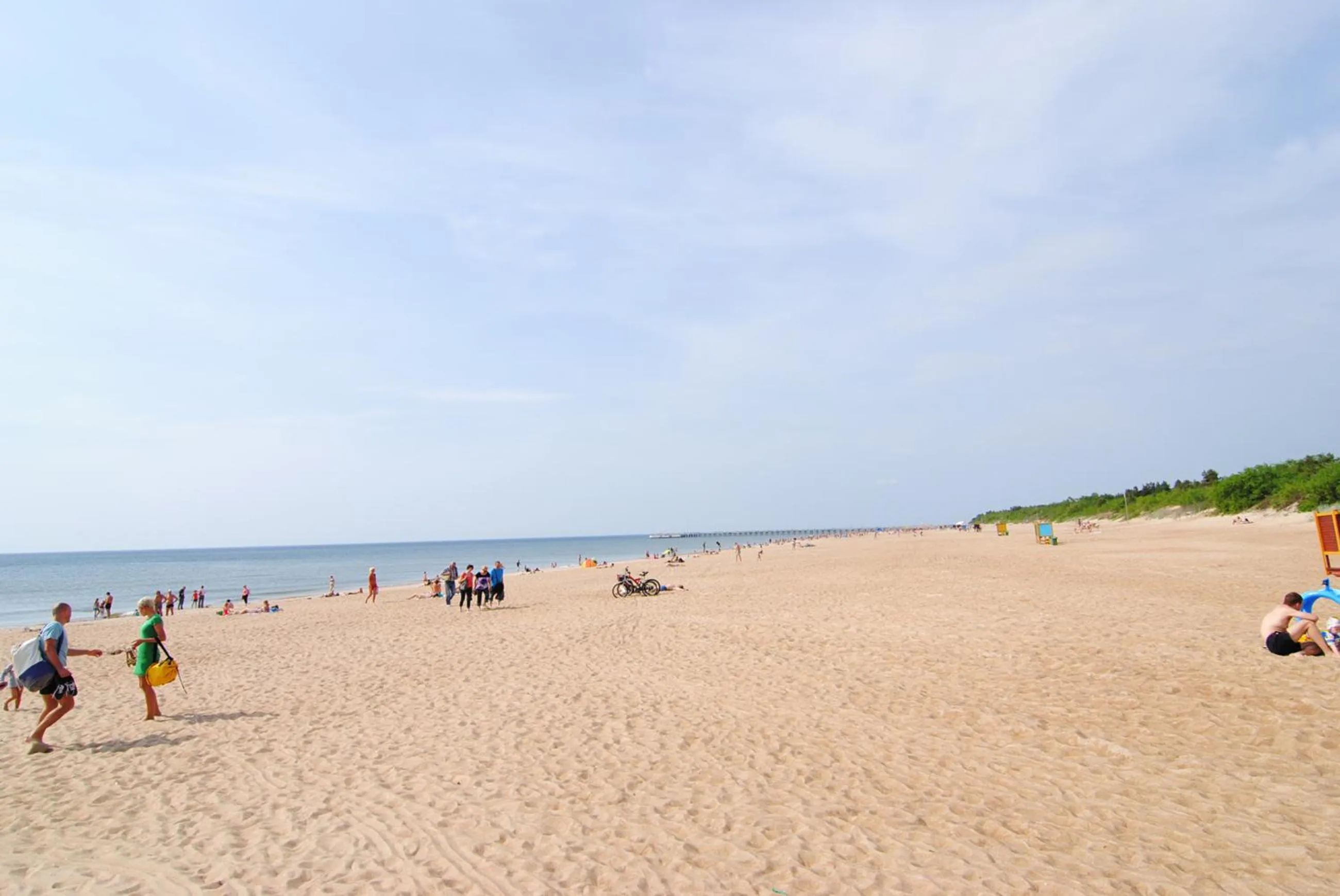 Beach in Saulės Krantas