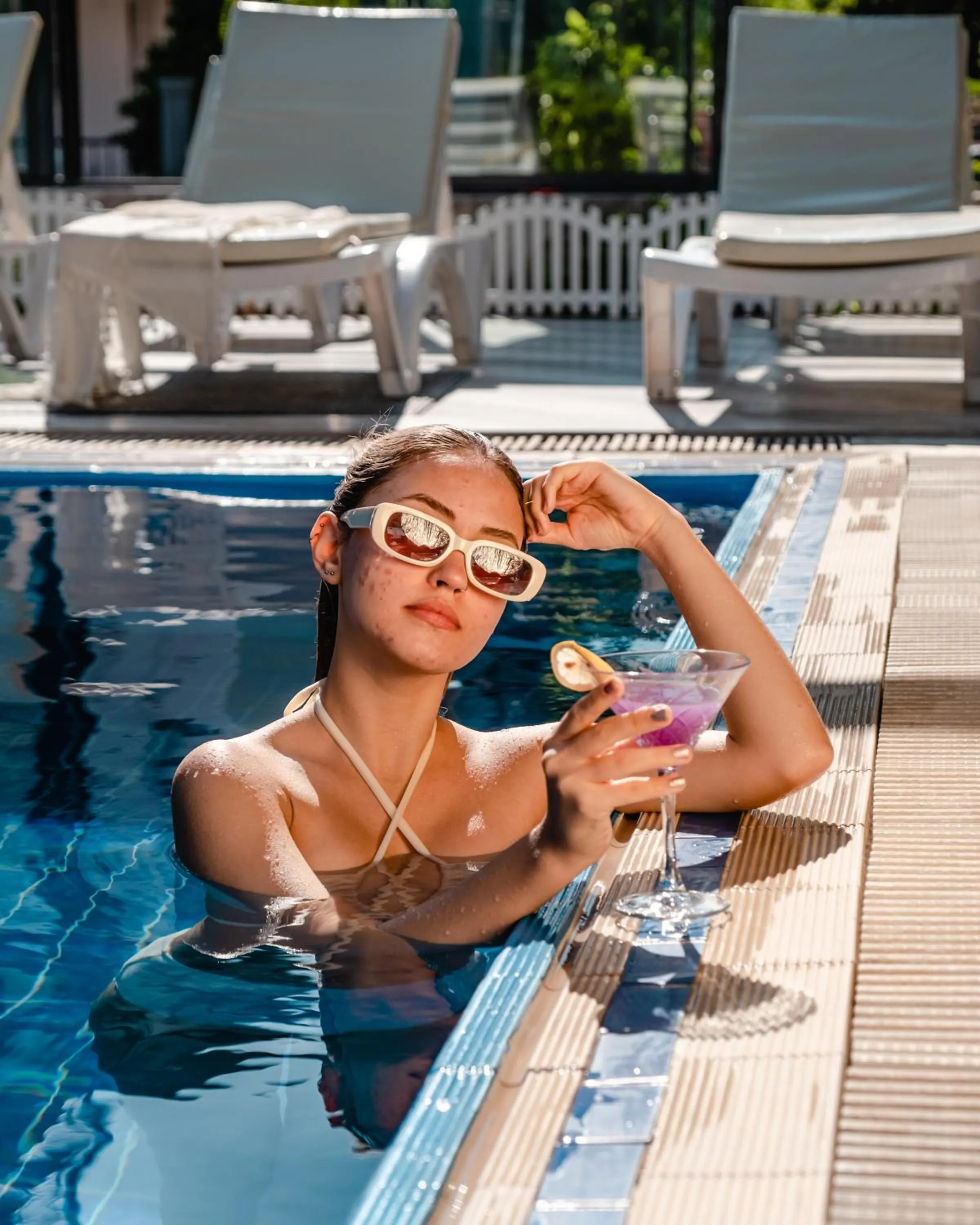 Swimming Pool in Orange Owl Hotel