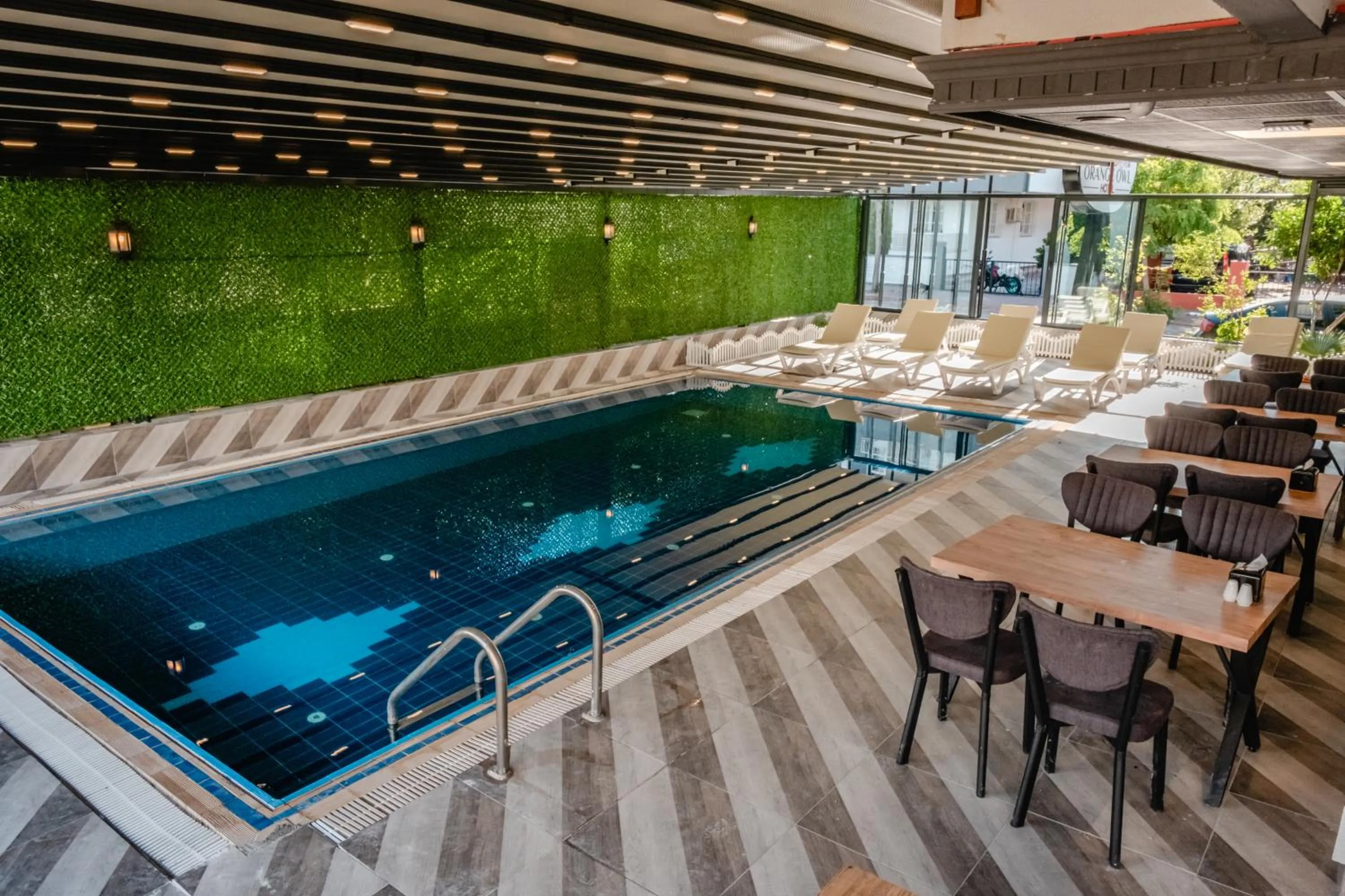 Swimming Pool in Orange Owl Hotel