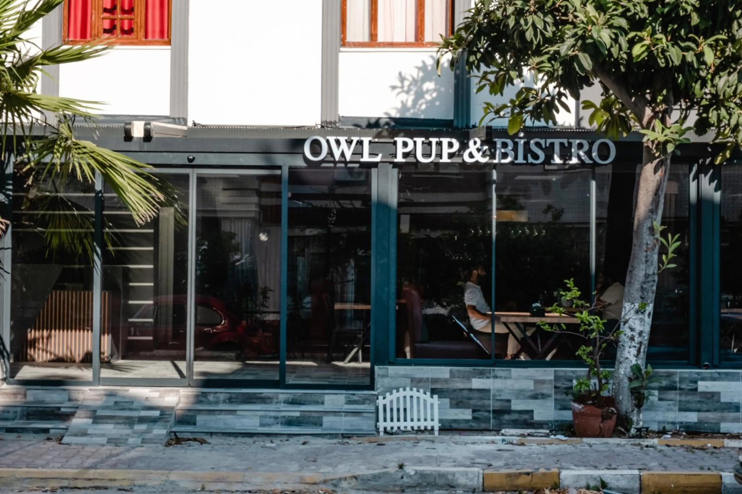 Property building in Orange Owl Hotel
