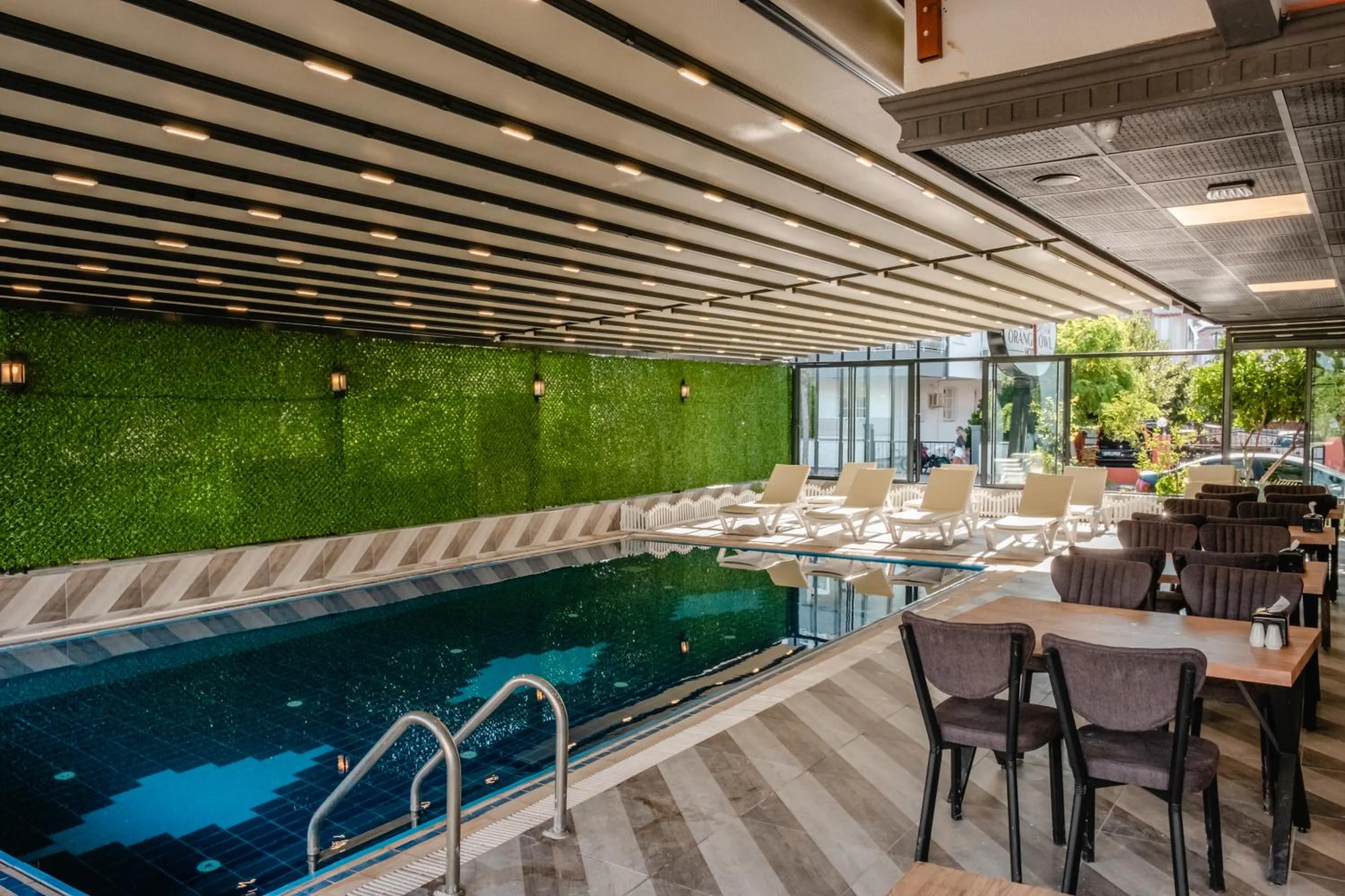 Swimming Pool in Orange Owl Hotel