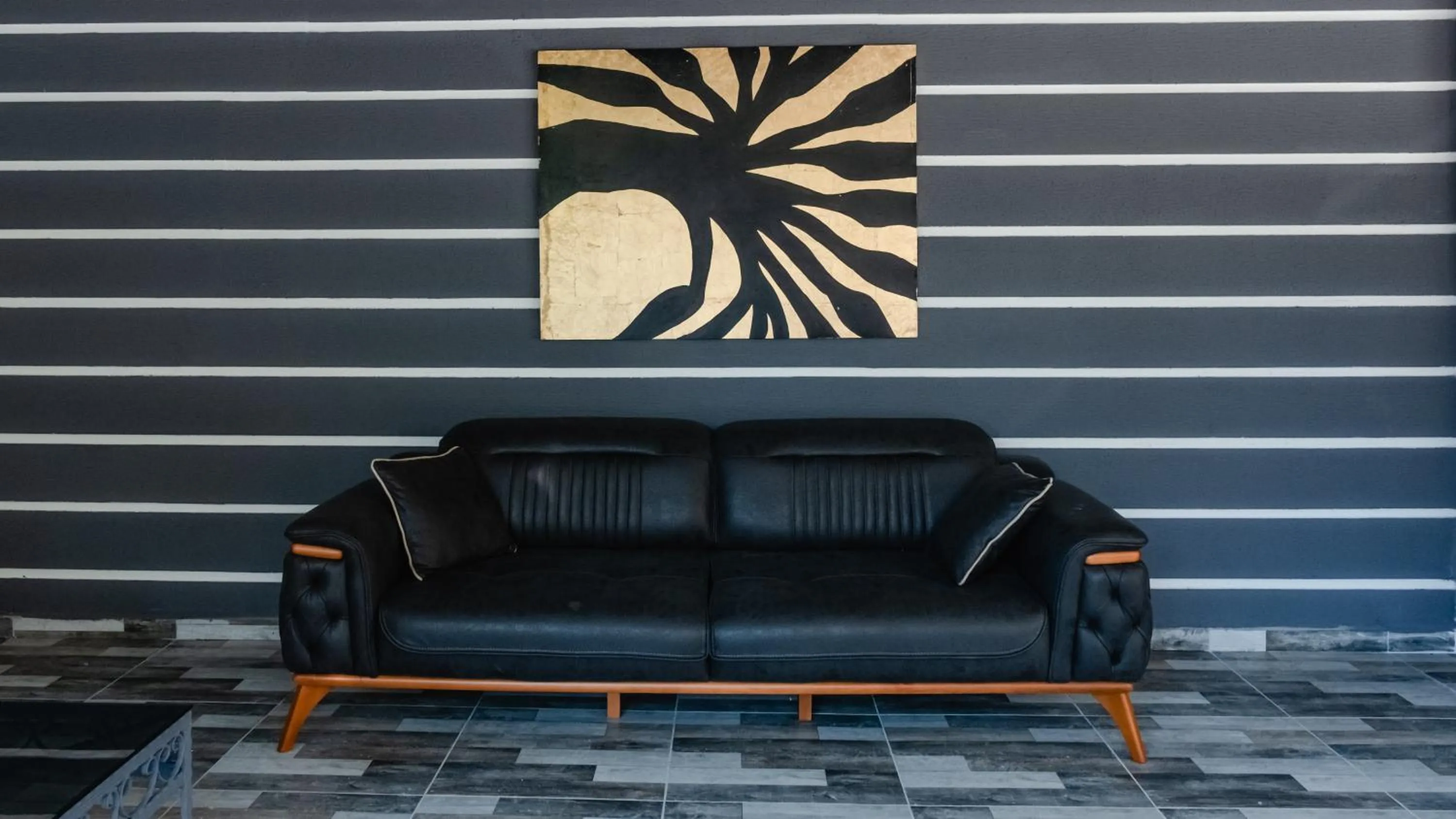 Decorative detail, Seating Area in Orange Owl Hotel