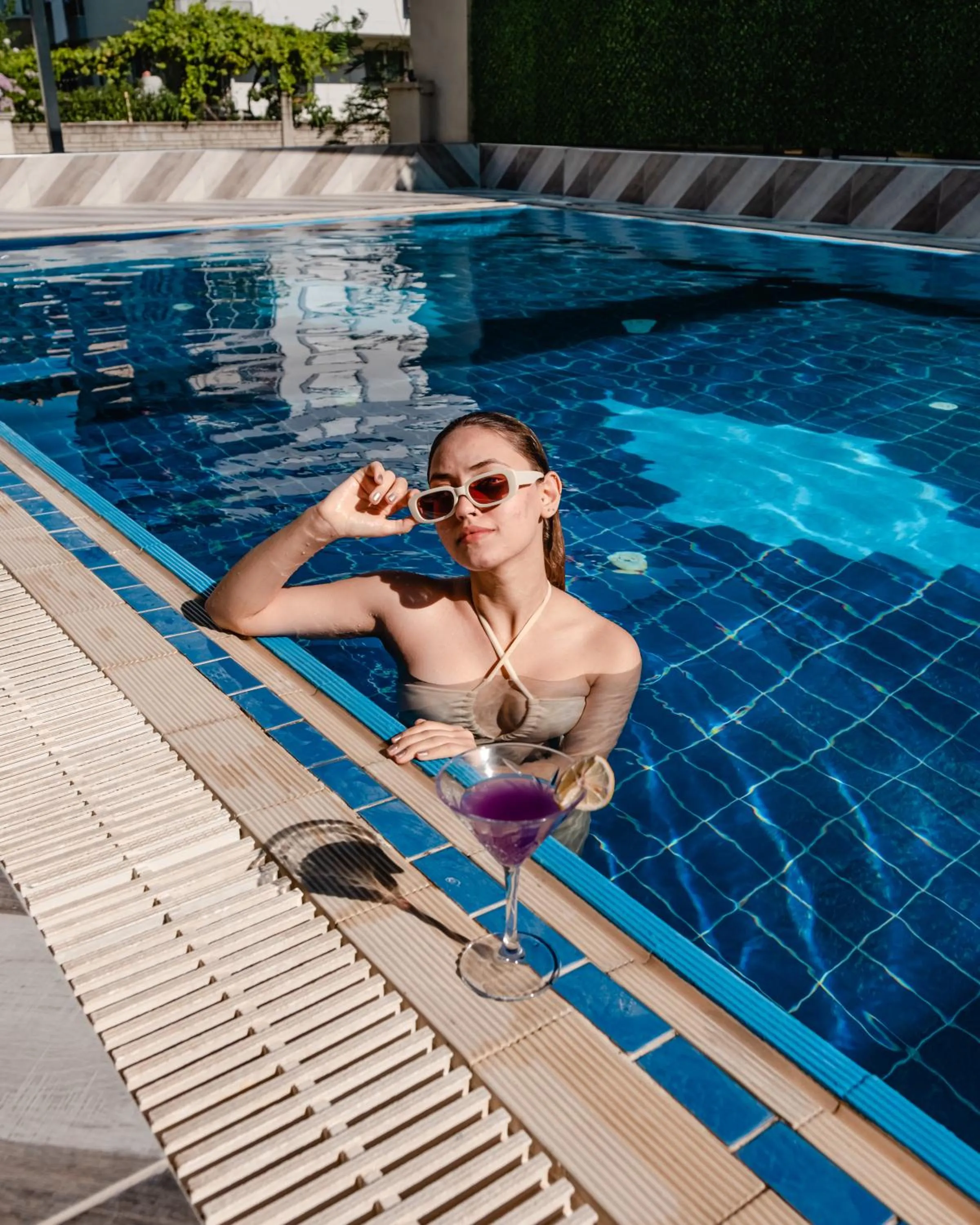 Swimming Pool in Orange Owl Hotel