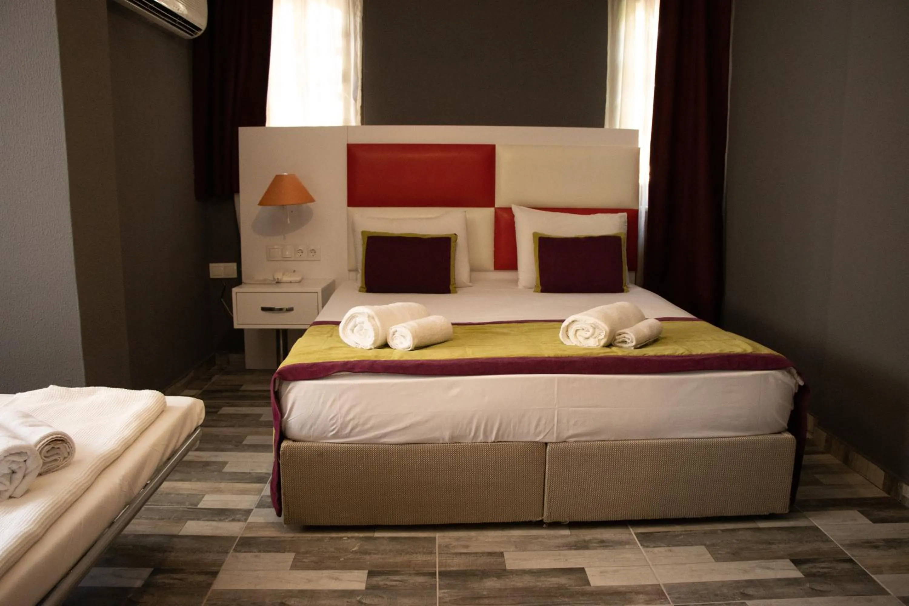 Bed in Orange Owl Hotel