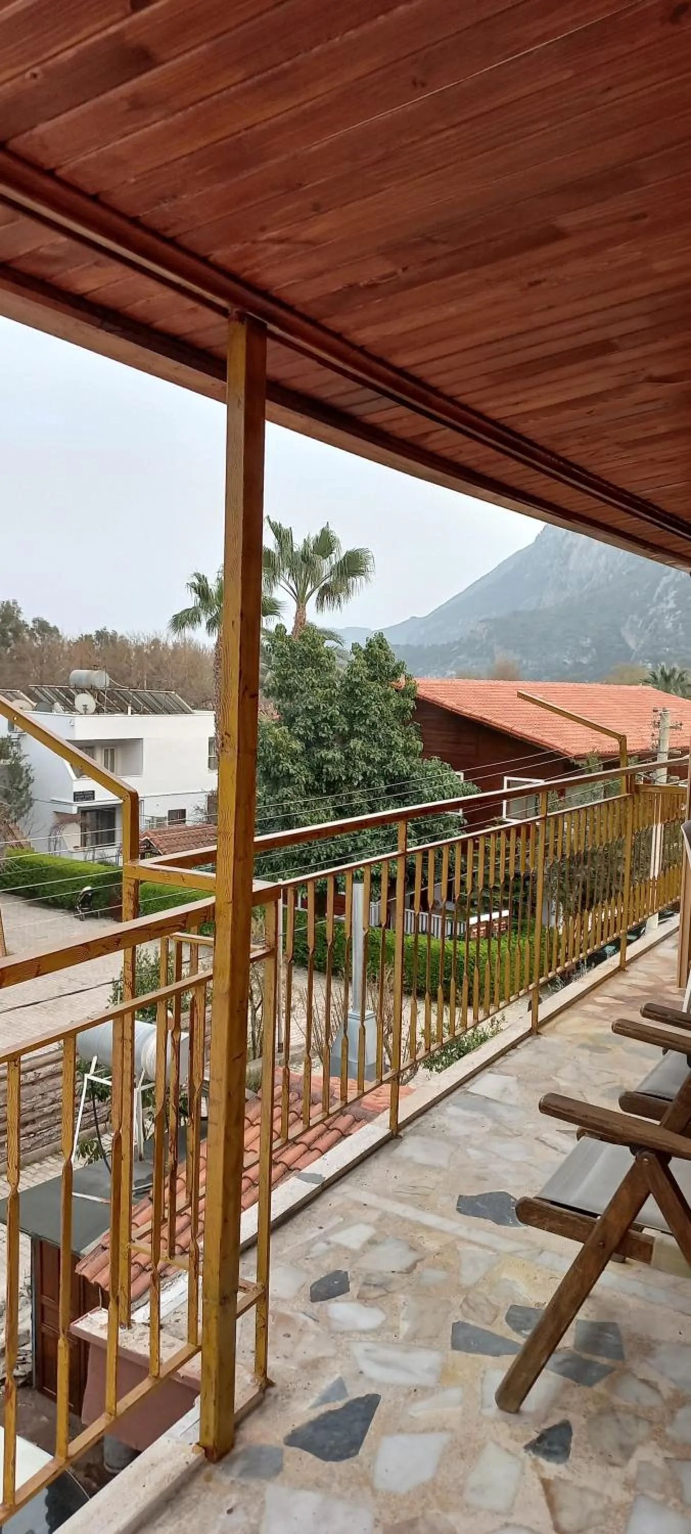 Balcony/Terrace in Rosemary Pansiyon