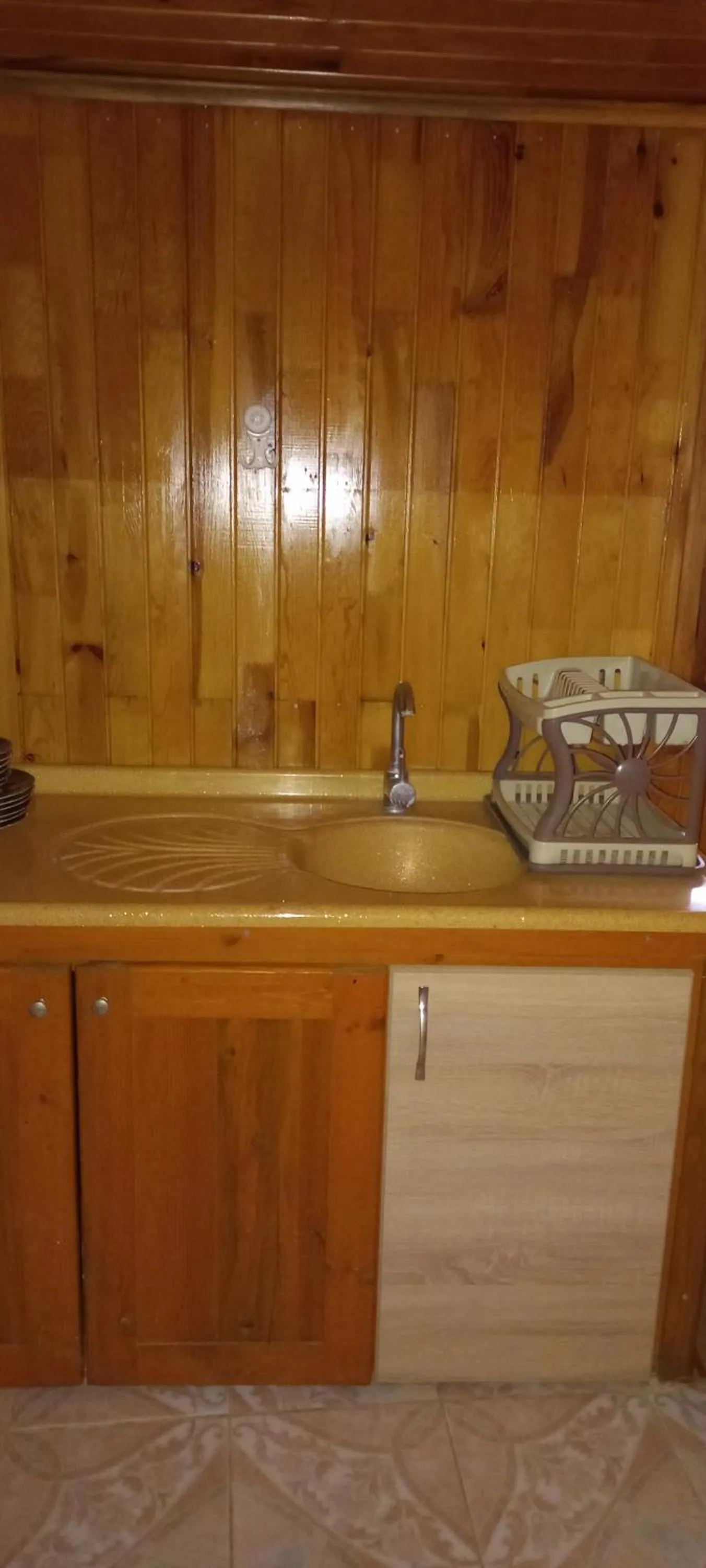 Kitchen or kitchenette in Rosemary Pansiyon