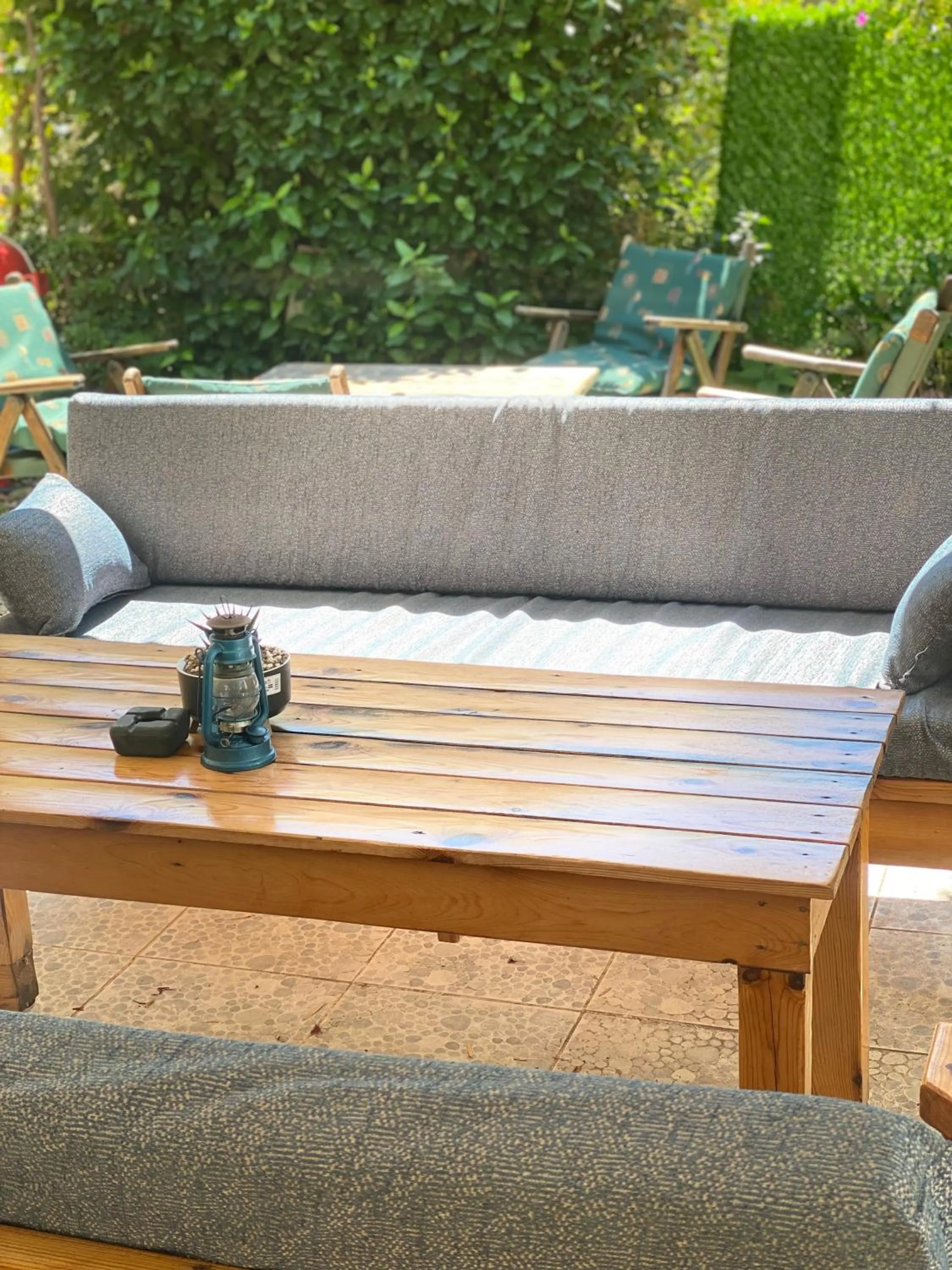 Garden in Rosemary Pansiyon