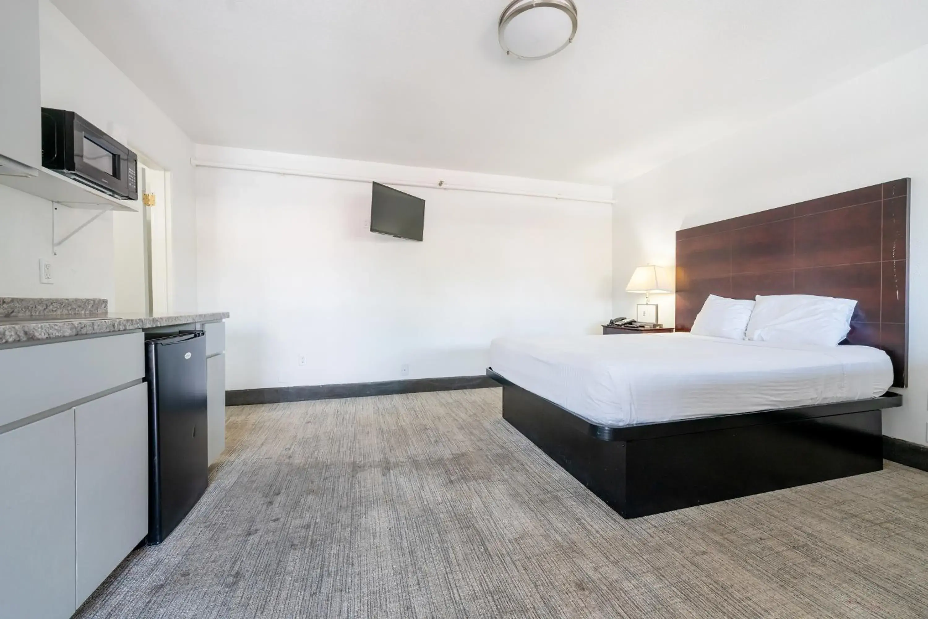 Bedroom, Bed in Banfield Studios By OYO Portland OR Bedroom, Bed in Banfield Studios By OYO Portland OR