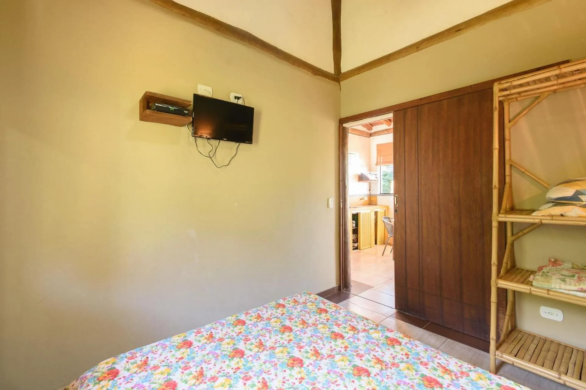 Bedroom, Bed in Chalés Yababali Lagoinha