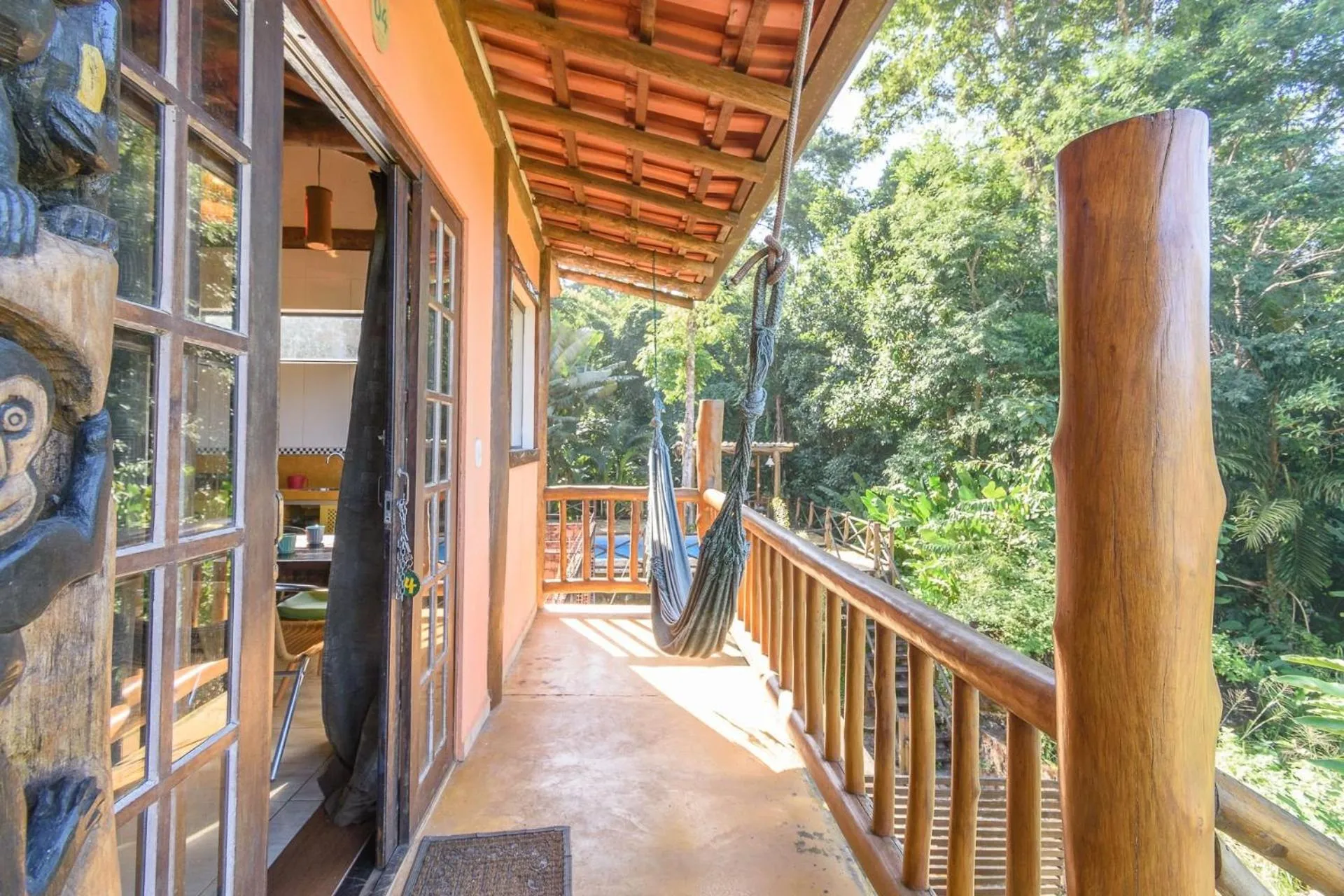 Pool view in Chalés Yababali Lagoinha