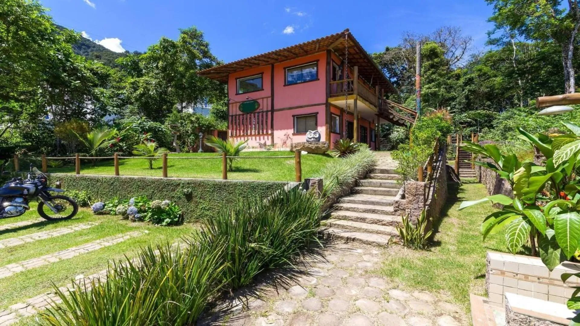Facade/entrance in Chalés Yababali Lagoinha