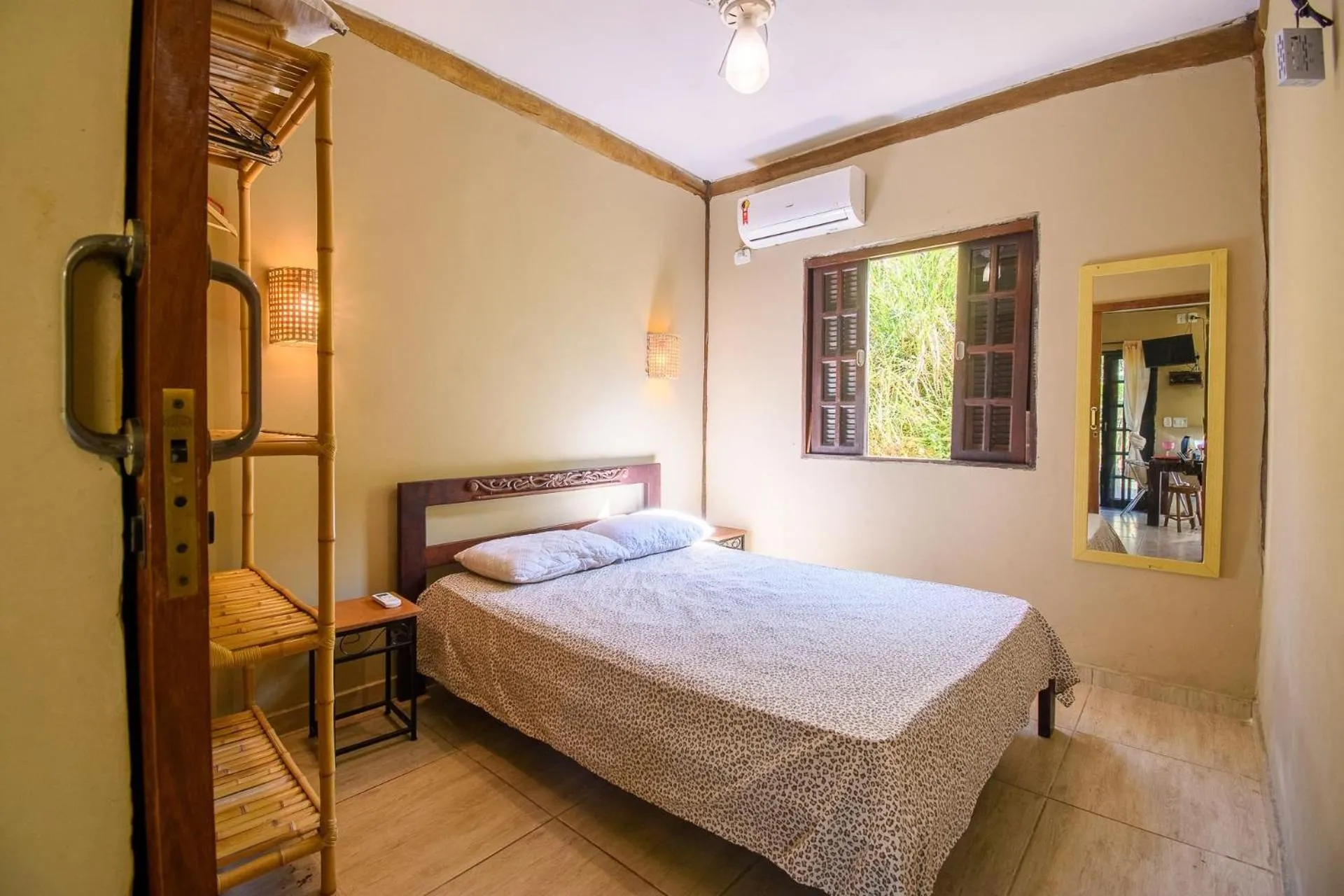 Bedroom, Bed in Chalés Yababali Lagoinha