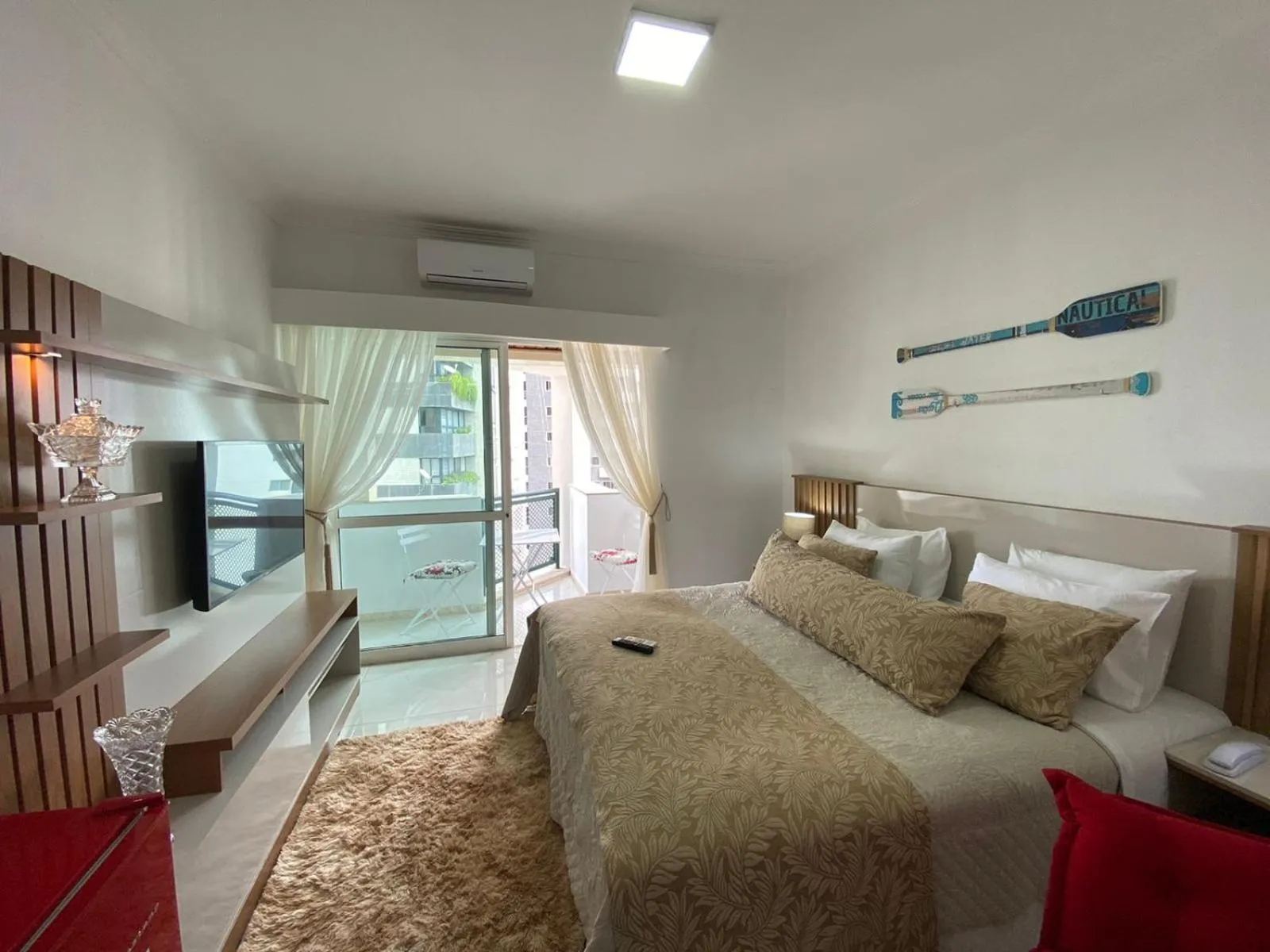 Bed in Flat Beira Mar Piedade
