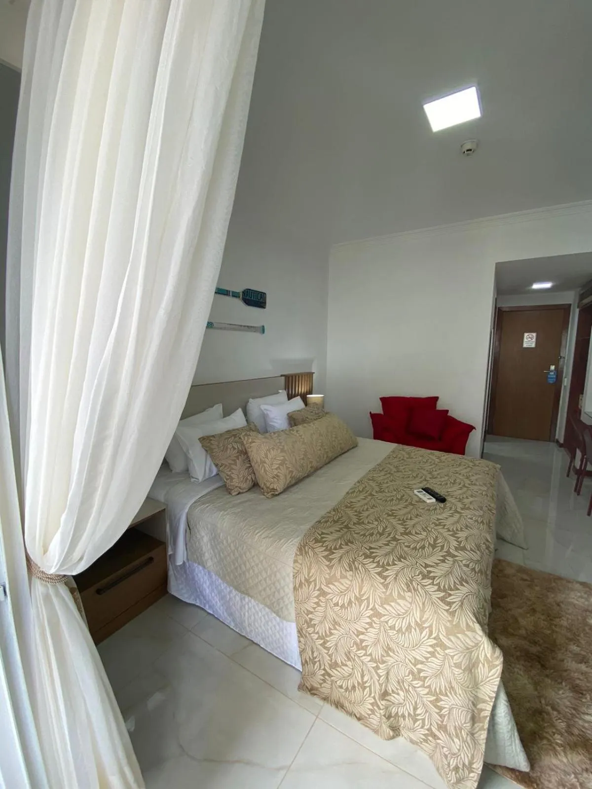 Bed in Flat Beira Mar Piedade