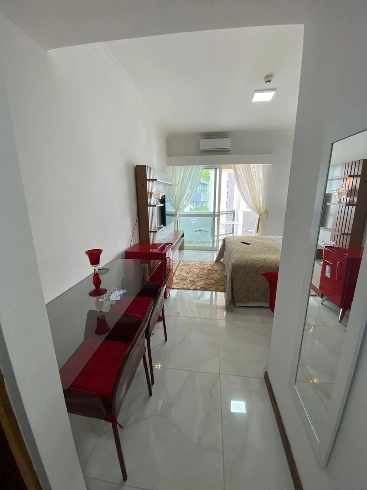 Bedroom in Flat Beira Mar Piedade