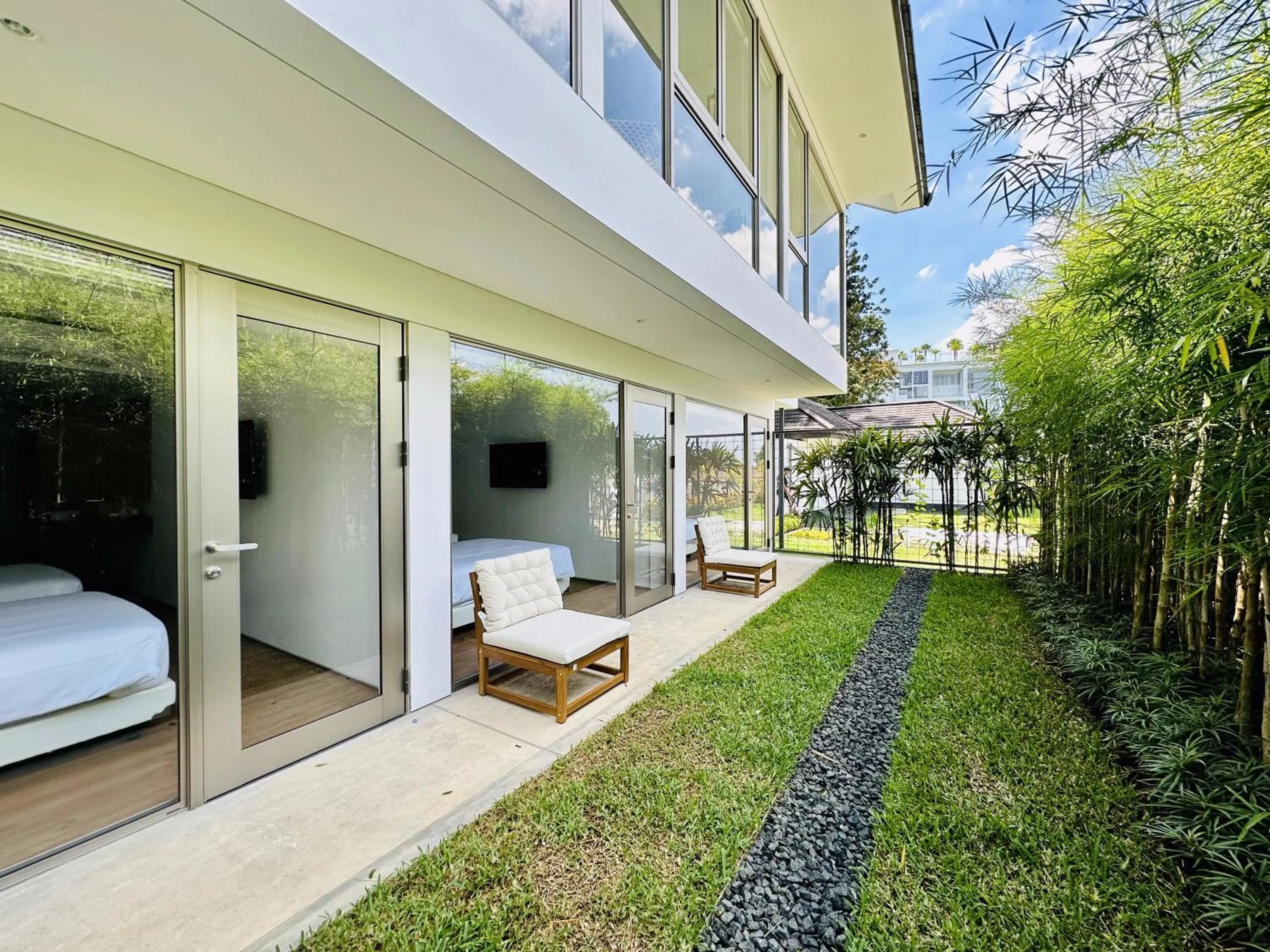 Garden in Bungalow Homes