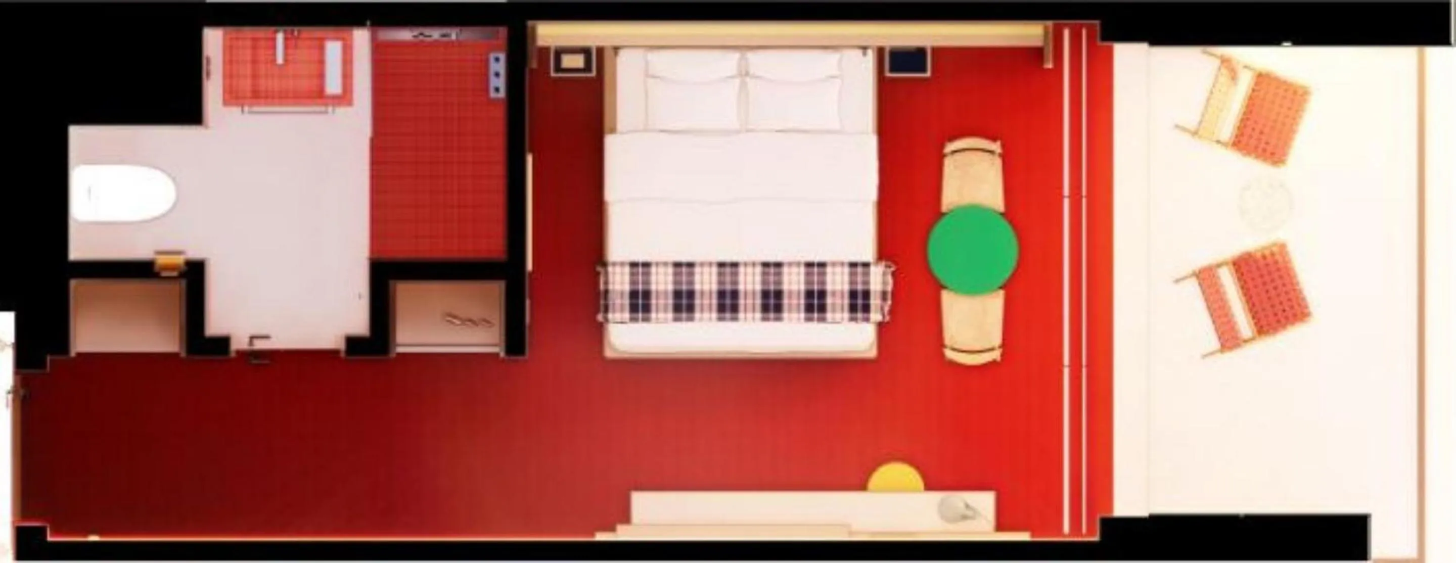 Floor plan in The Coolest Hotel