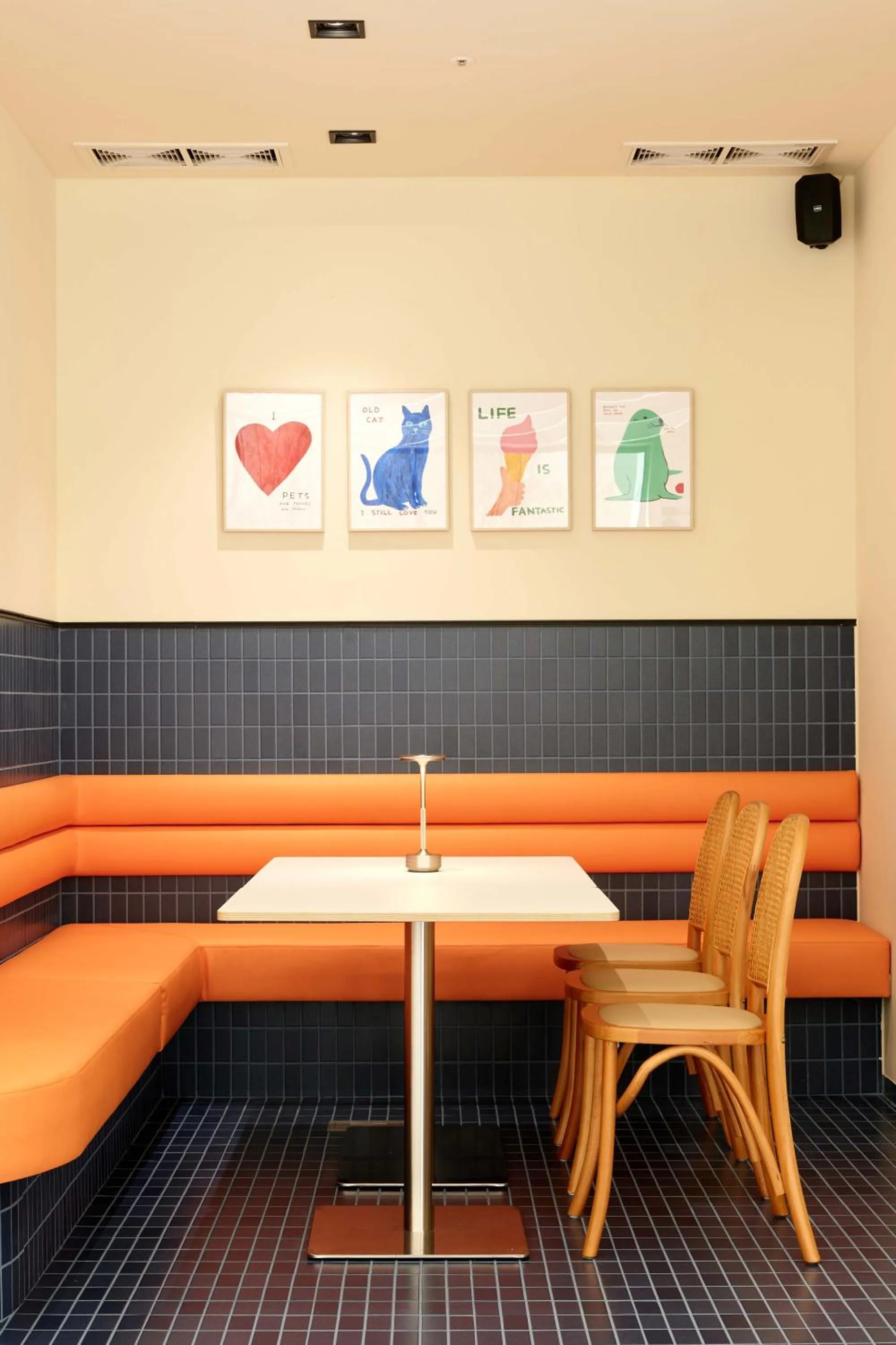 Restaurant/places to eat in The Coolest Hotel