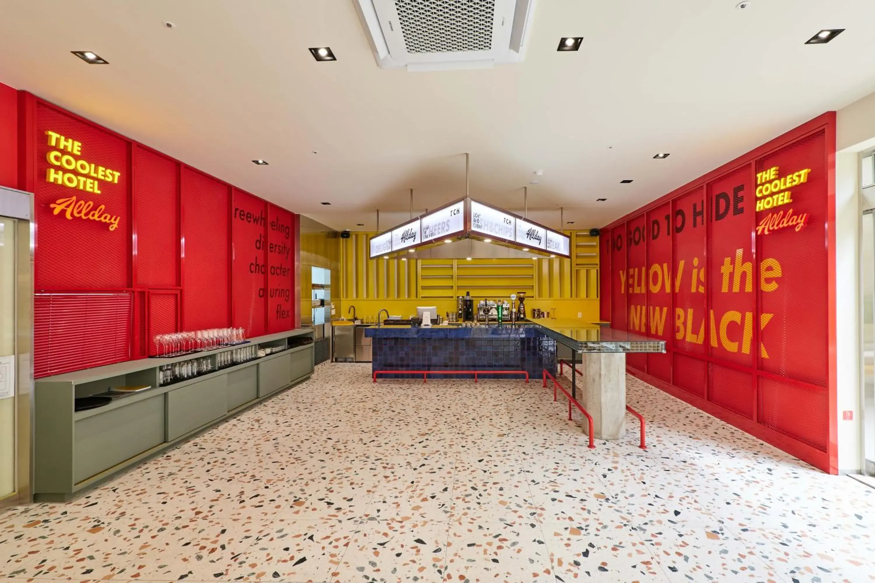 Restaurant/places to eat in The Coolest Hotel Restaurant/places to eat in The Coolest Hotel