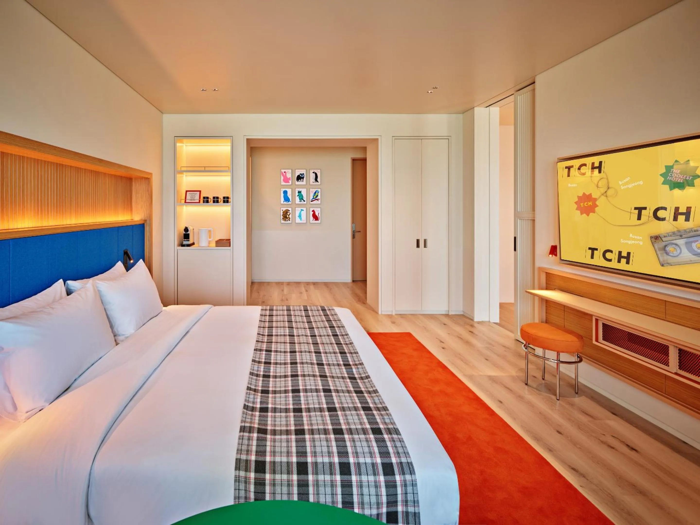 Bed in The Coolest Hotel